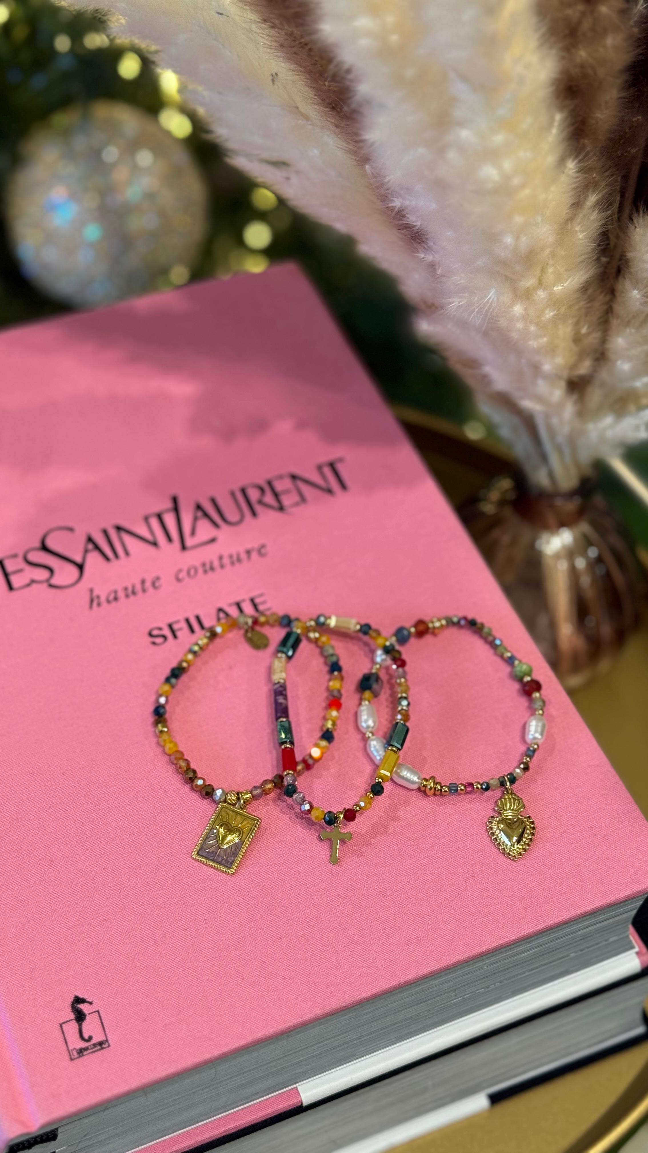 BRACCIALETTO PERLINE MULTI NEW