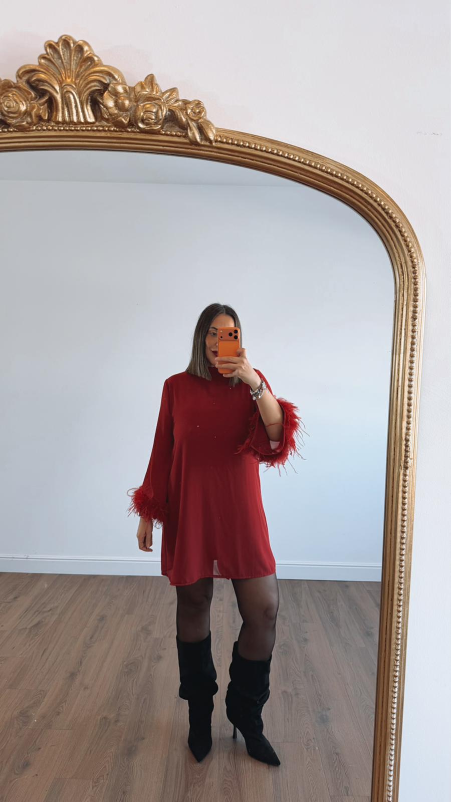 ABITO CON PIUME 1876 NEW