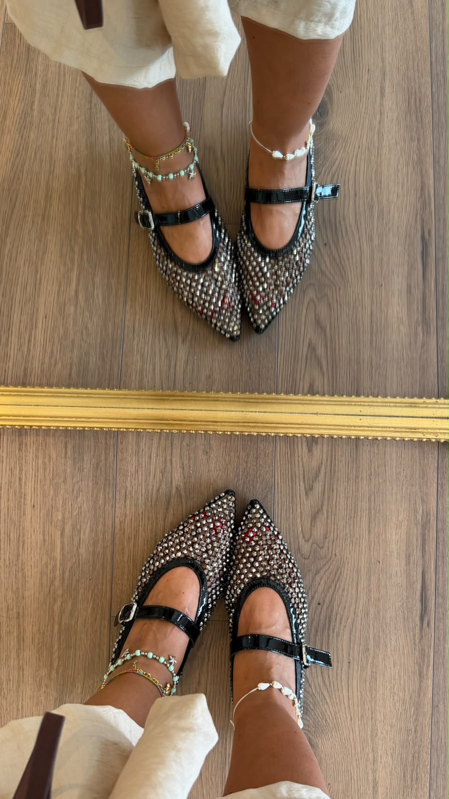 BALLERINA STRASS A PUNTA 9862 NEW
