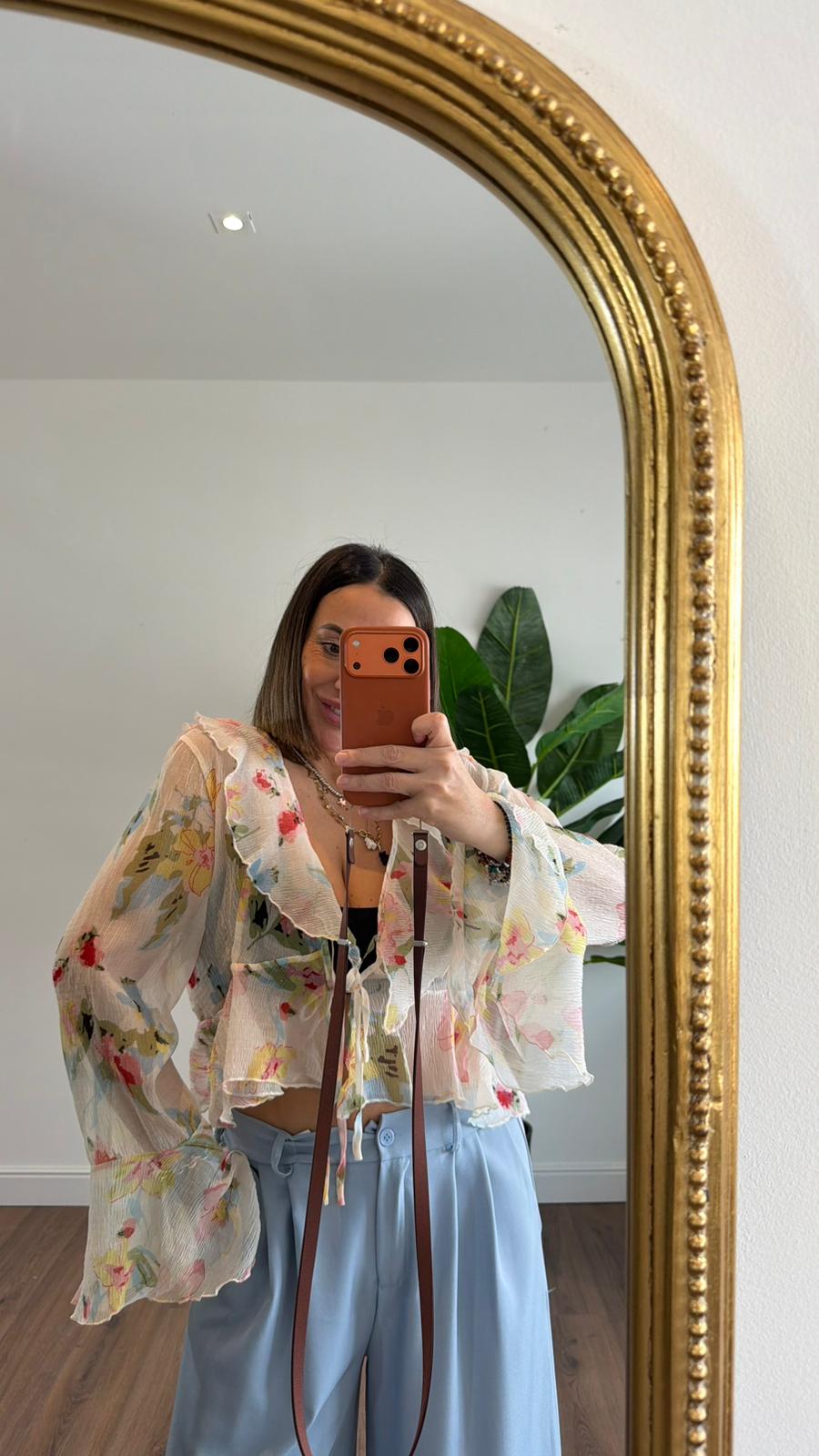 CAMICIA FLOWER 81252 NEW