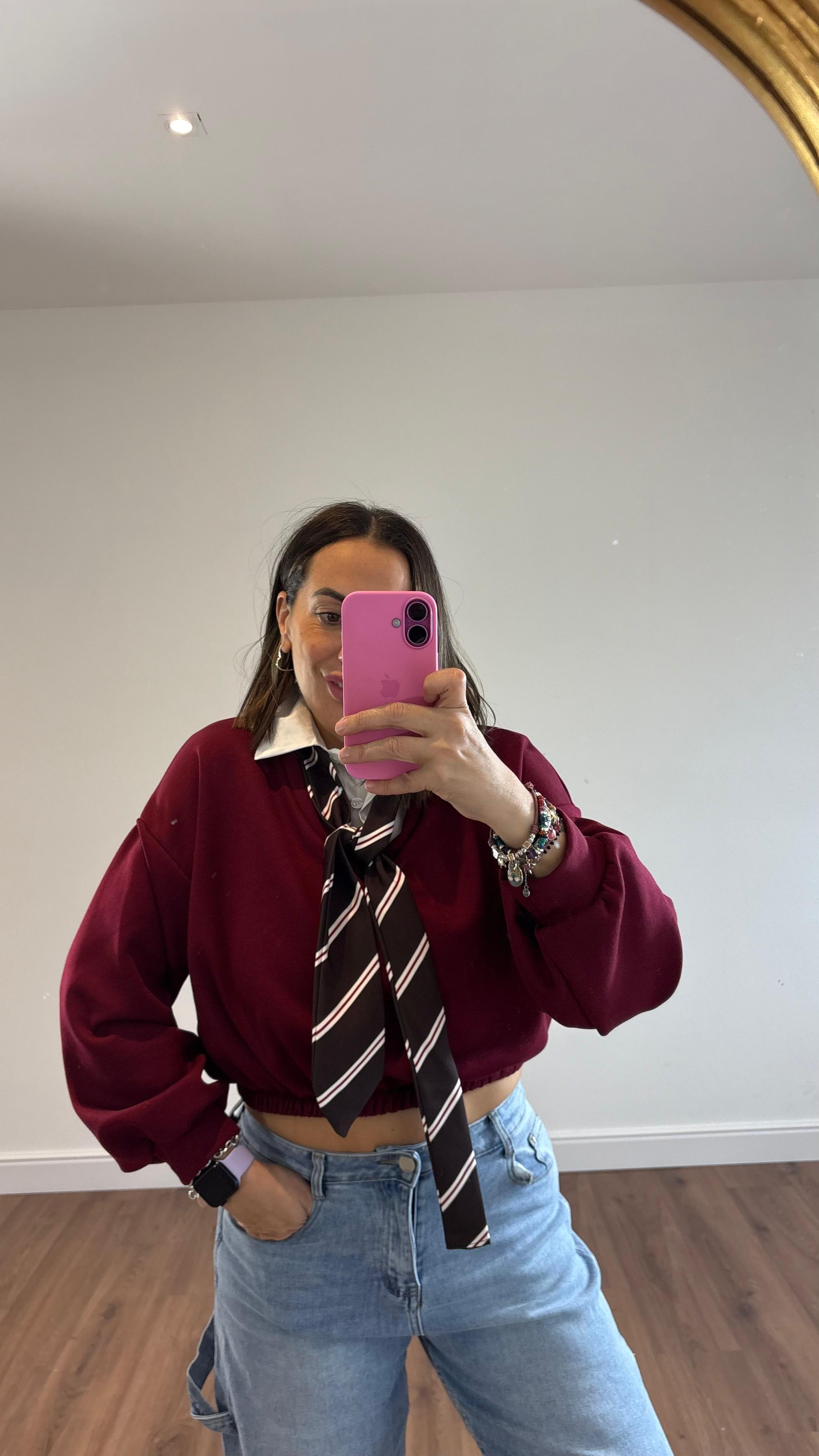 FELPA CORTA COLLEGE 9530 NEW