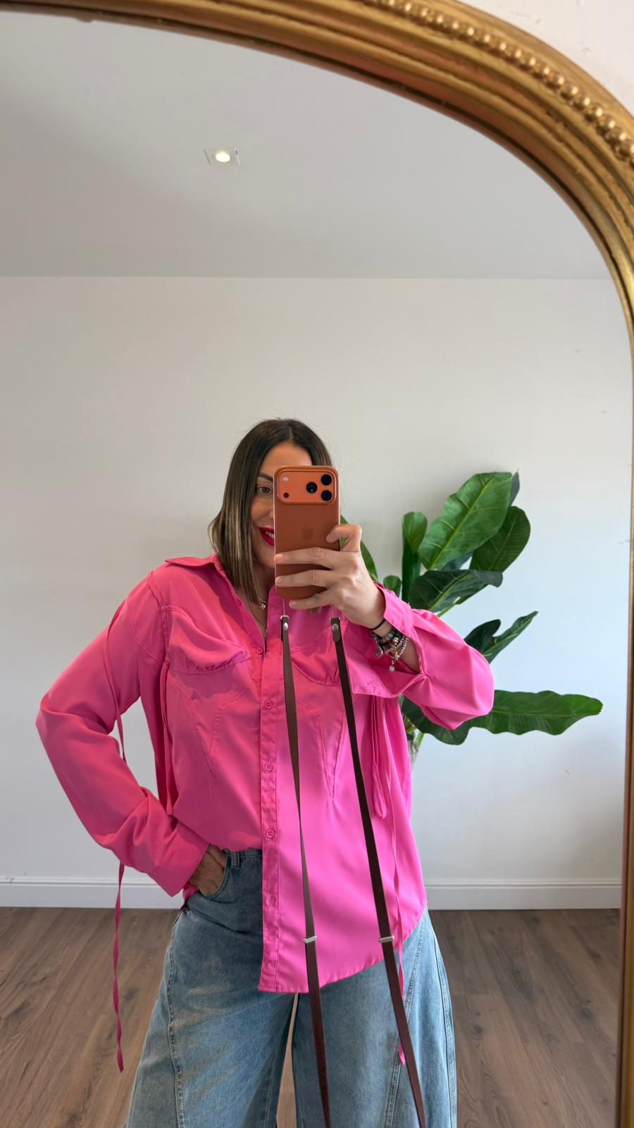 CAMICIA FUCSIA 11564 NEW