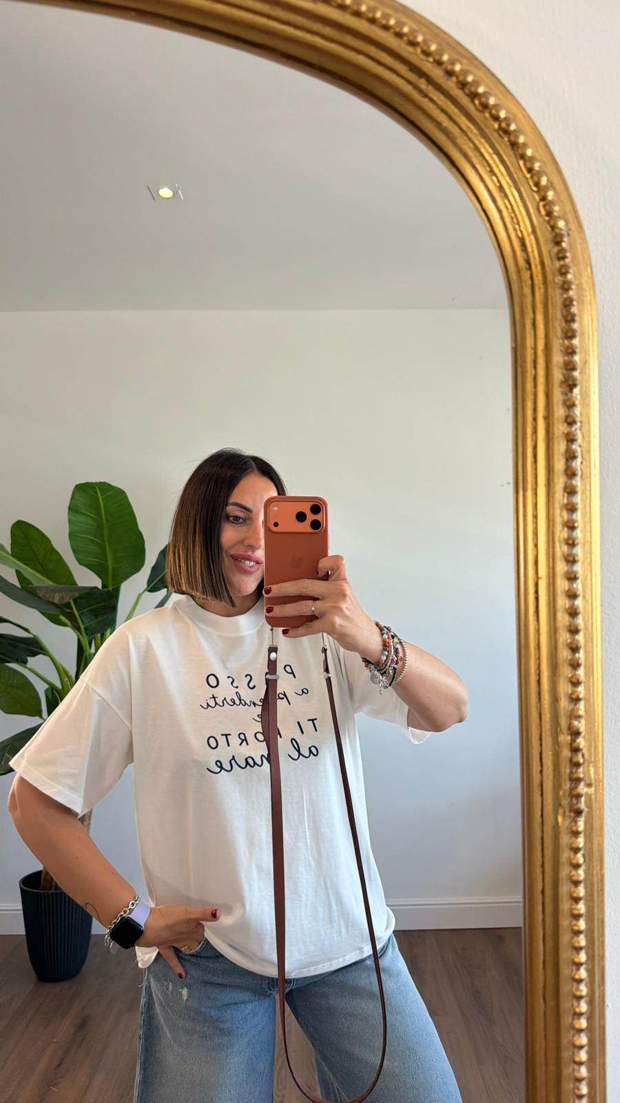 T-SHIRT PASSO A PRENDERTI E TI PORTO AL MARE VICOLO 0255 NEW