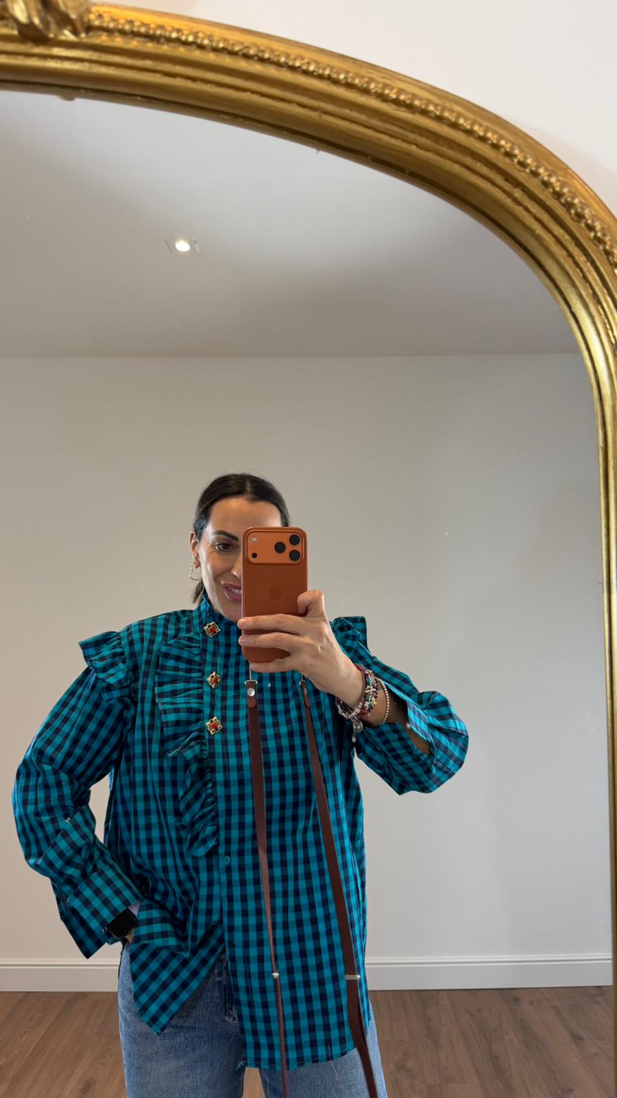 CAMICIA A QUADRI H7768 NEW