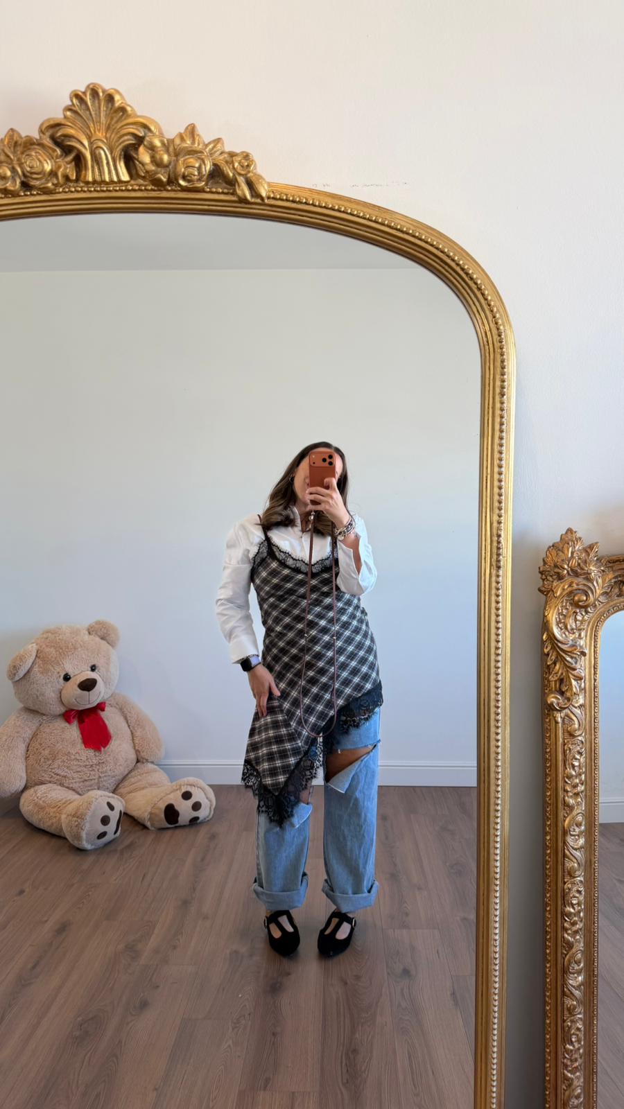 ABITO/TOP LUNGO SCOZZESE 1848 NEW