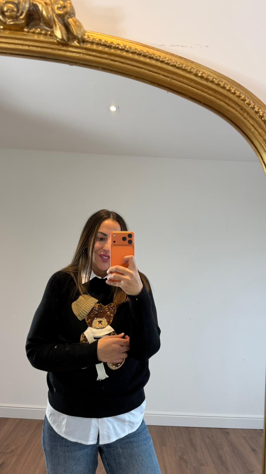 MAGLIONE ORSETTO A25107 NEW