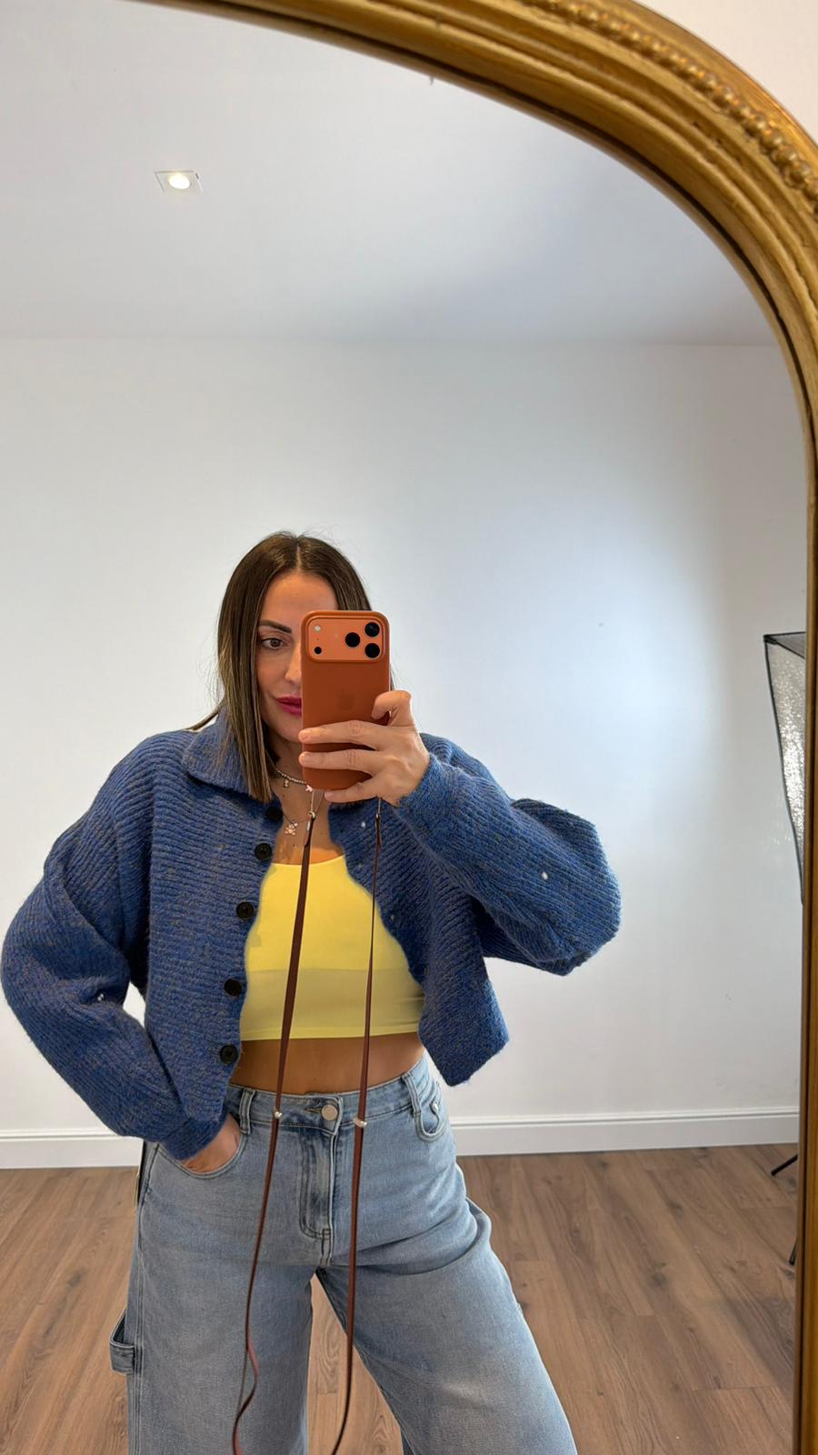 CARDIGAN MAGLIONE W45765 NEW