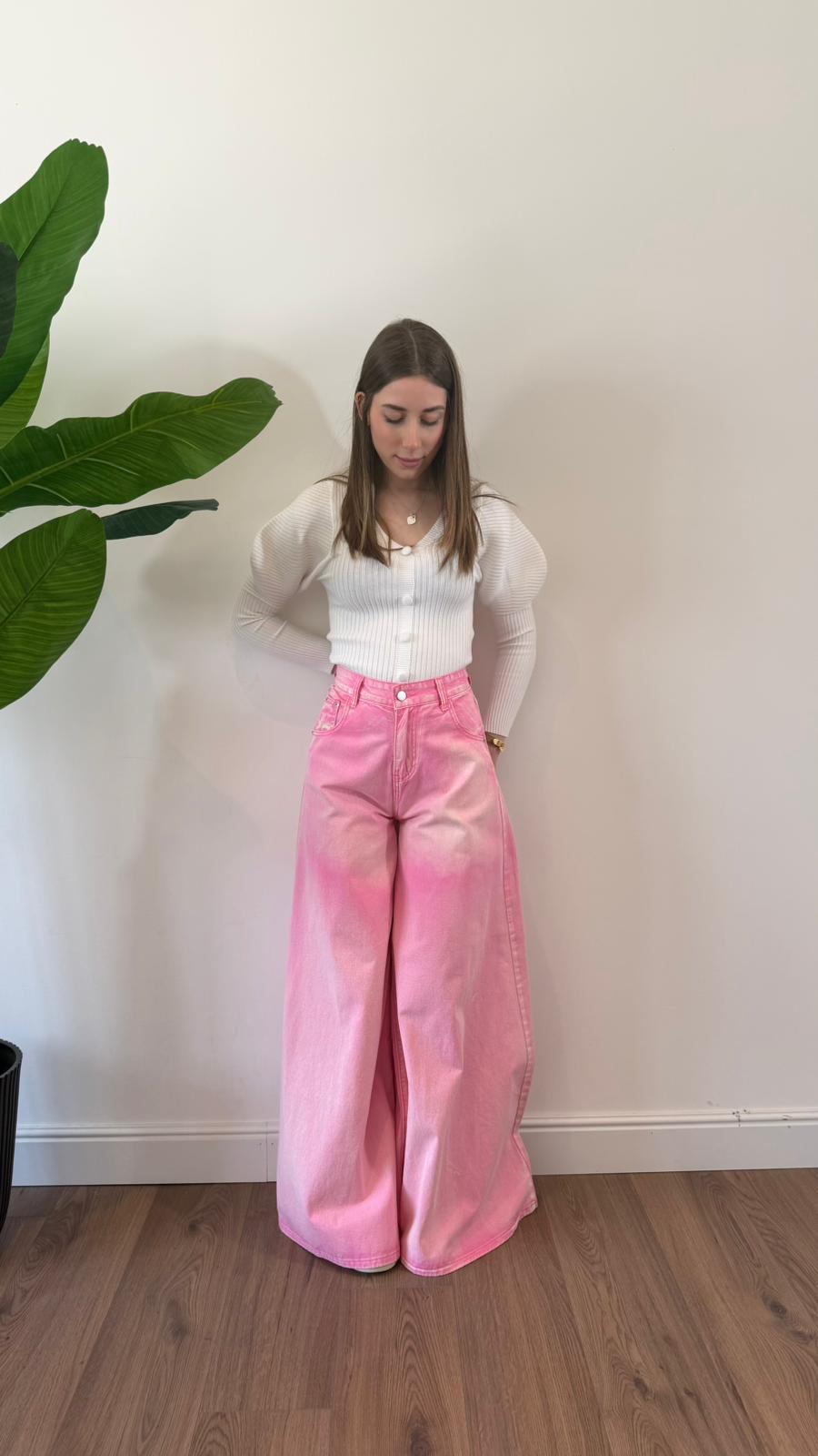 JEANS FUCSIA 04031 NEW