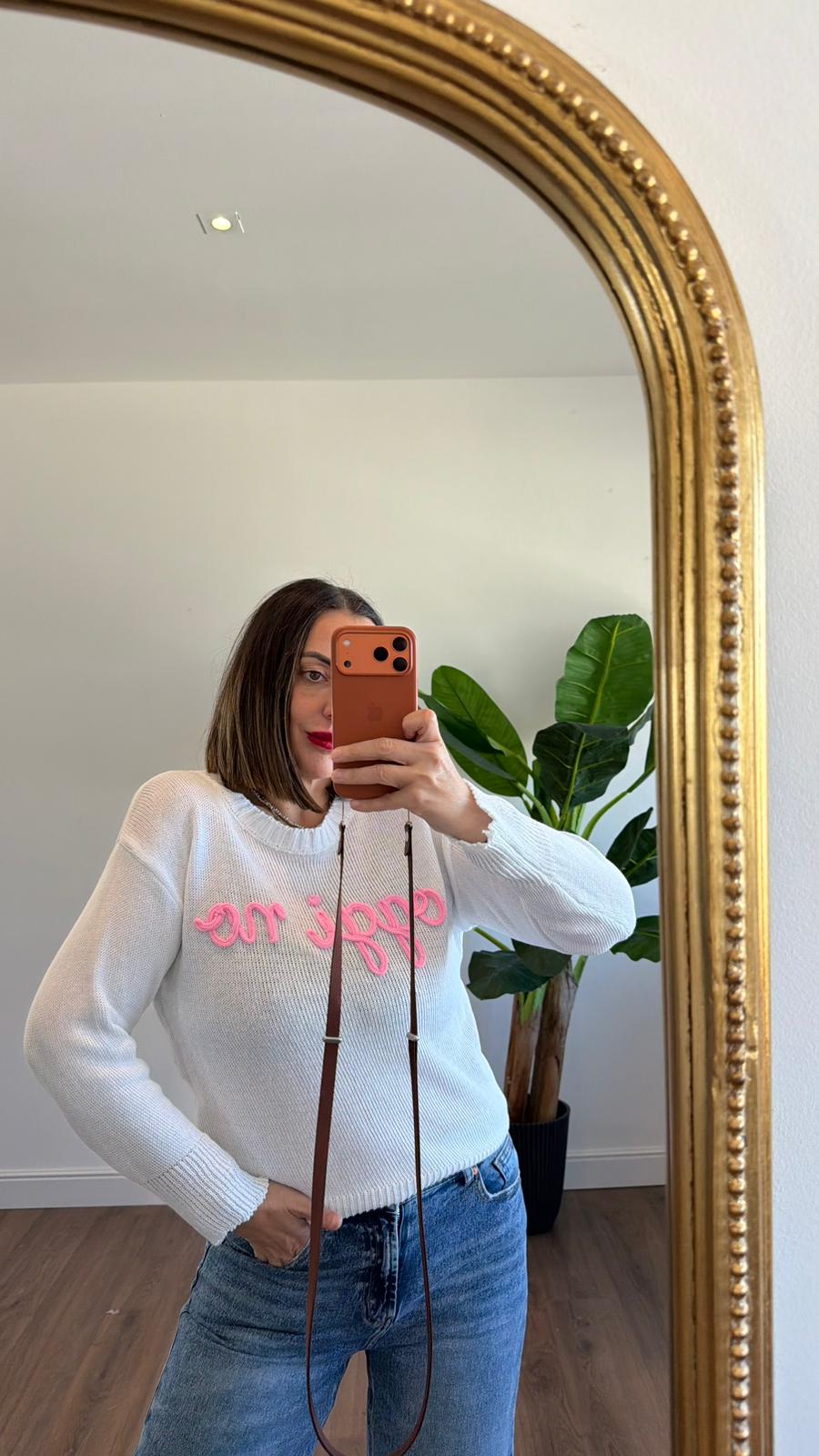 MAGLIONCINO "OGGI NO" 3680 NEW