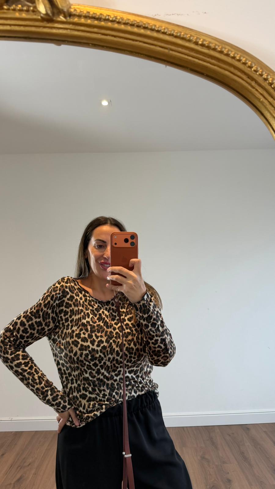 MAGLIA LEOPARDATA 2818 NEW