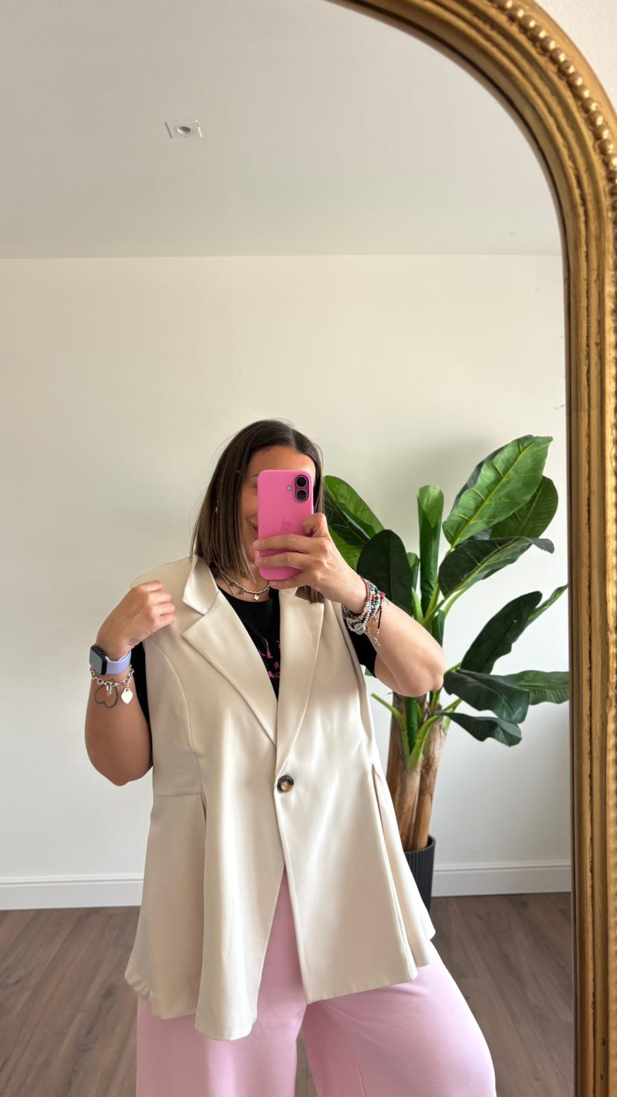 GILET BEIGE 2601 NEW