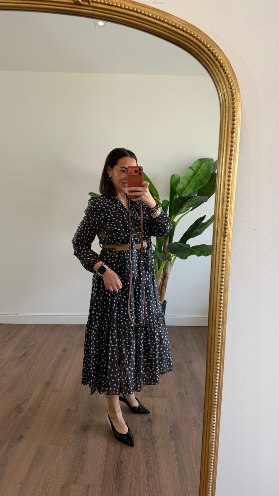 ABITO A POIS 39622 NEW