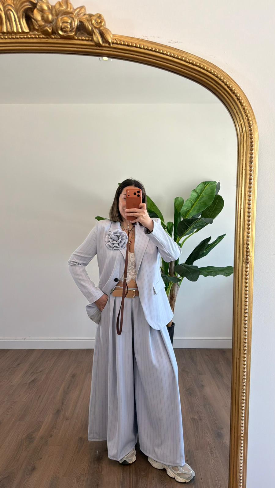 PANTALONE GESSATO 97508 NEW