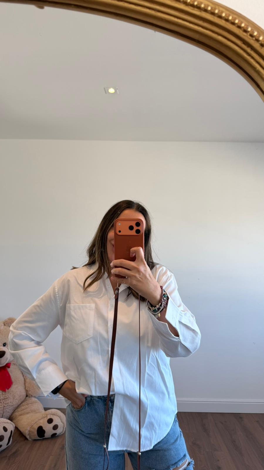 CAMICIA BIANCA OVER 17117 NEW