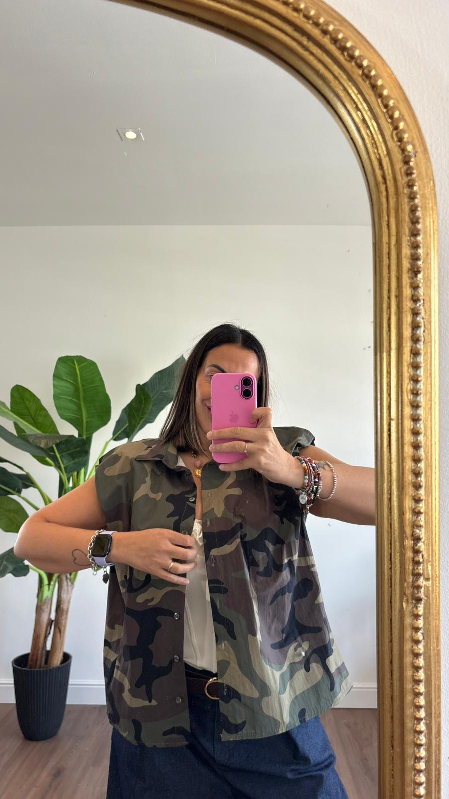 CAMICIA VERDE MILITARE 5015 NEW
