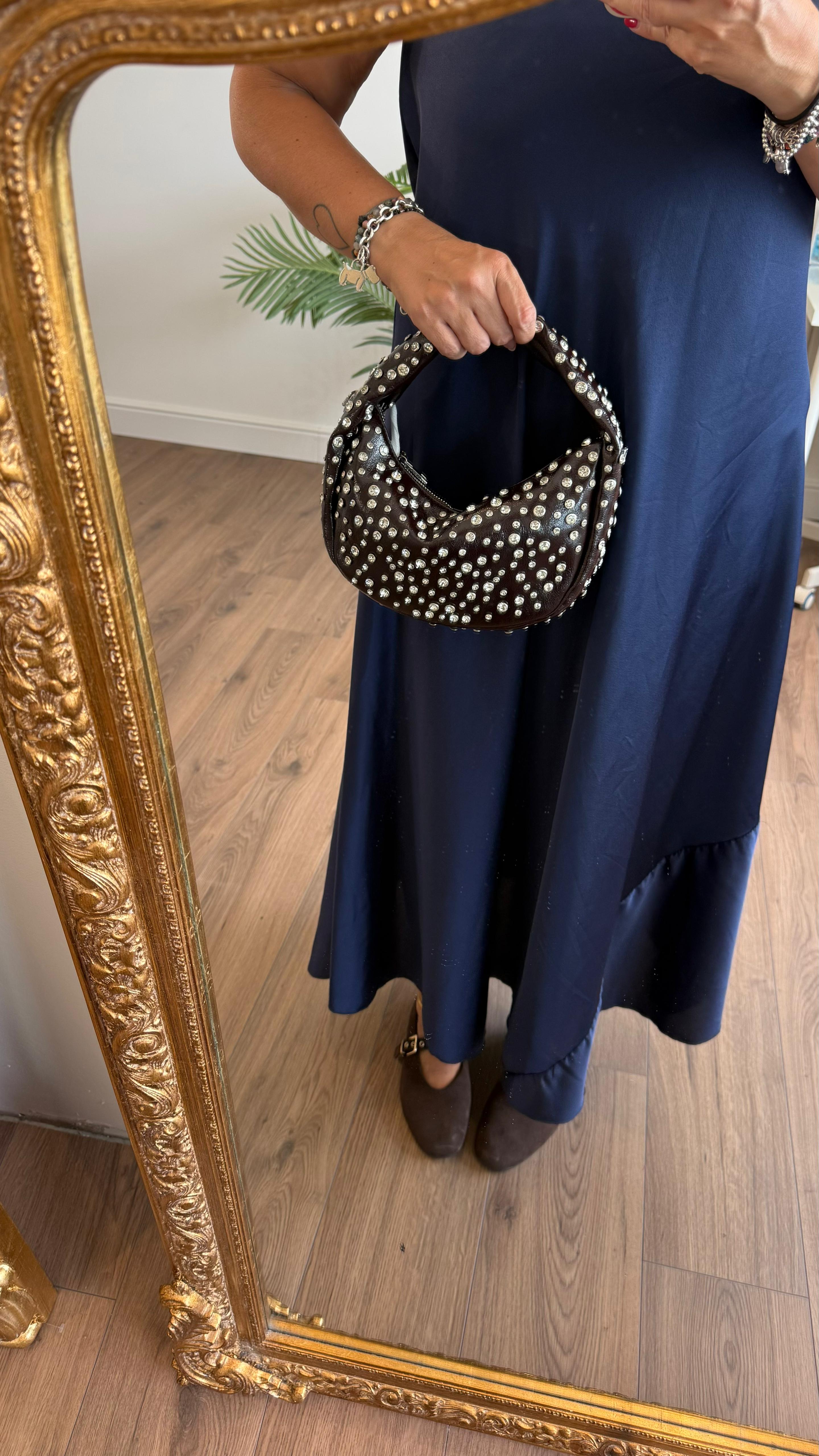 BORSA A MANO STRASS 5248 NEW