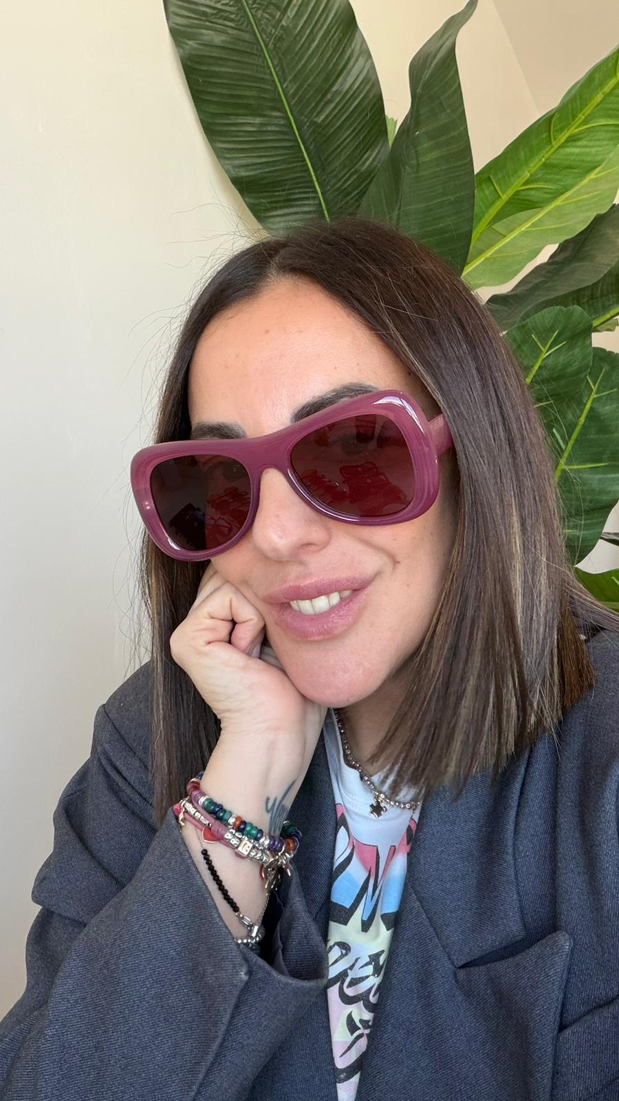 OCCHIALI MAGENTA NEW