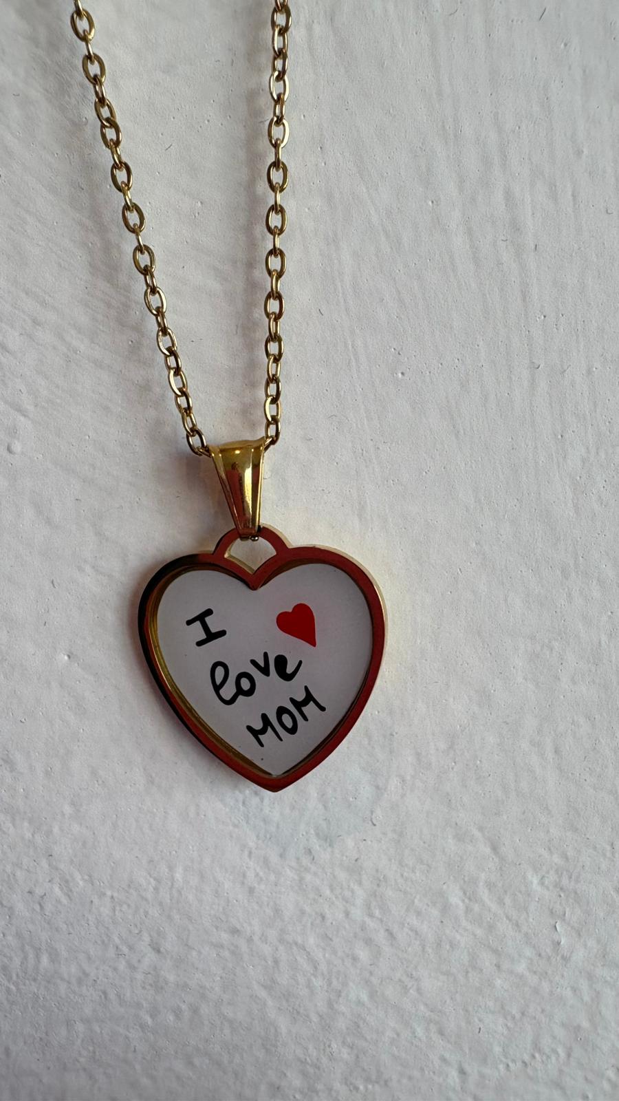 COLLANA I LOVE MOM NEW