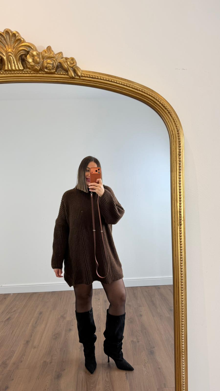 MAXI MAGLIONE CLELIA J25818 NEW