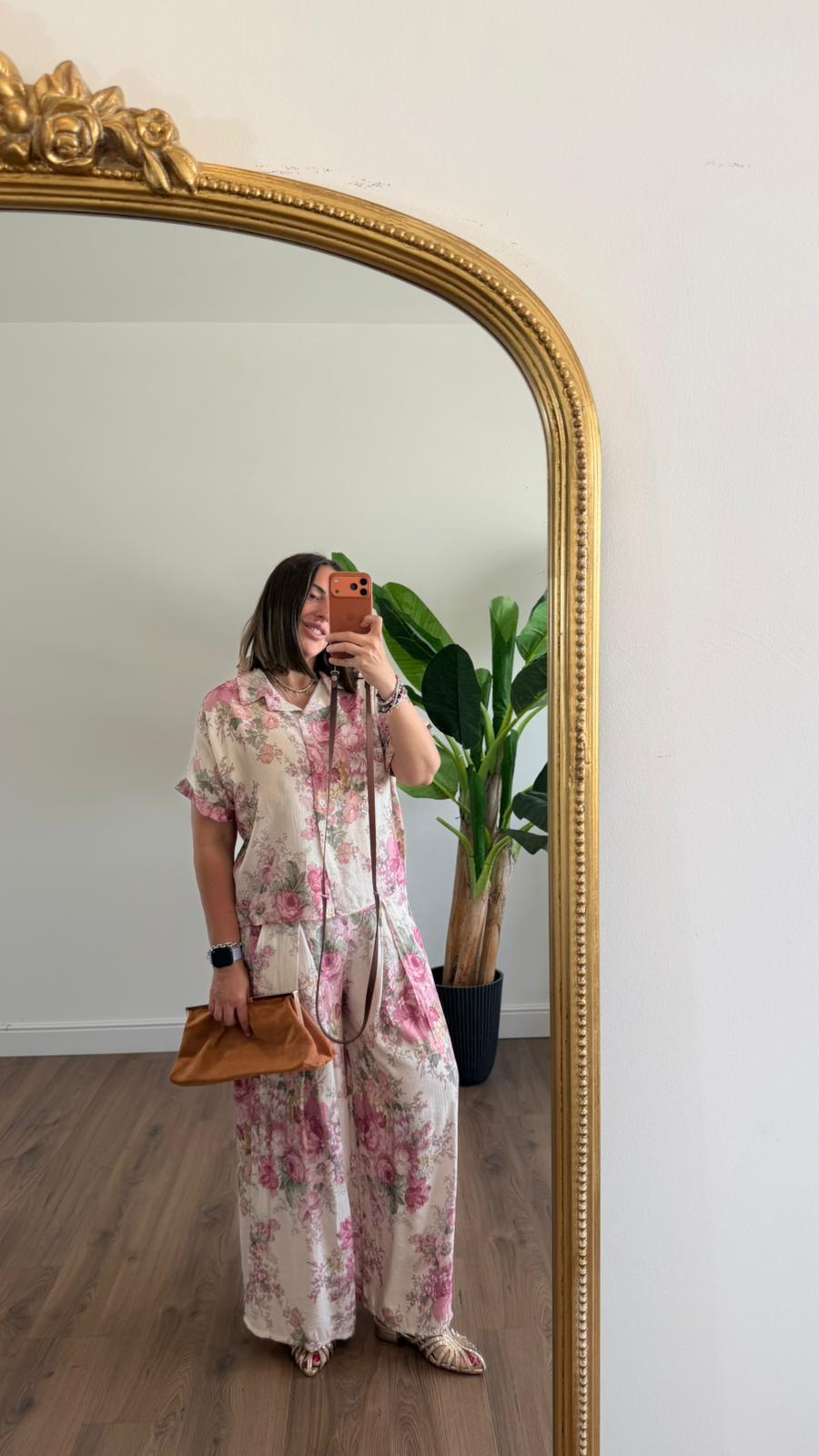 PANTALONE A FIORI 37360 NEW