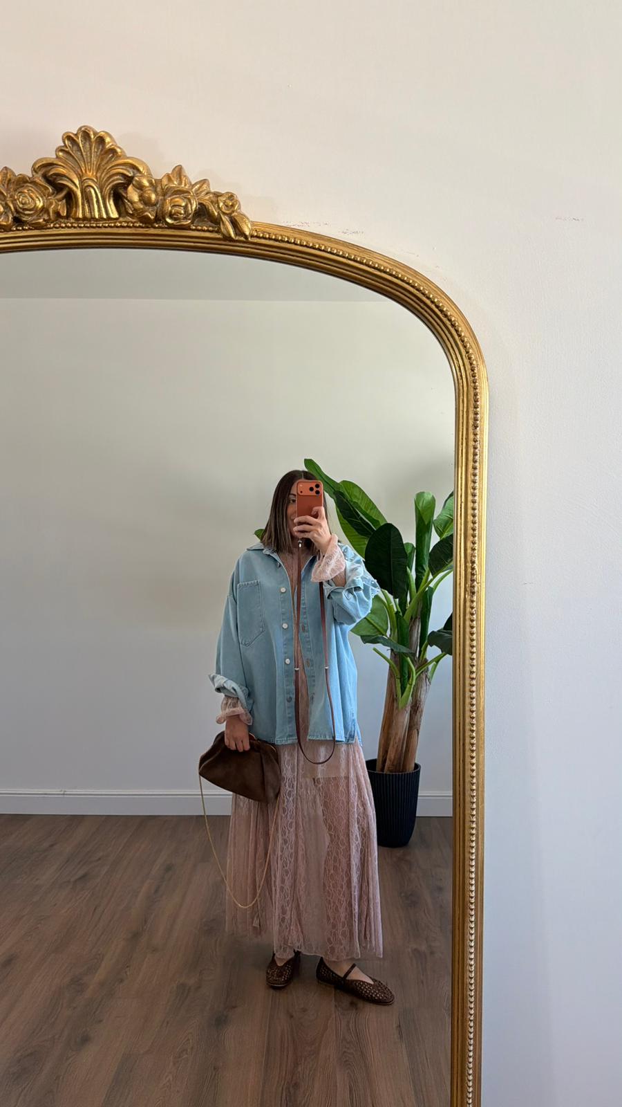 MAXI CAMICIA/ JEANS SUSY STAR ST3358