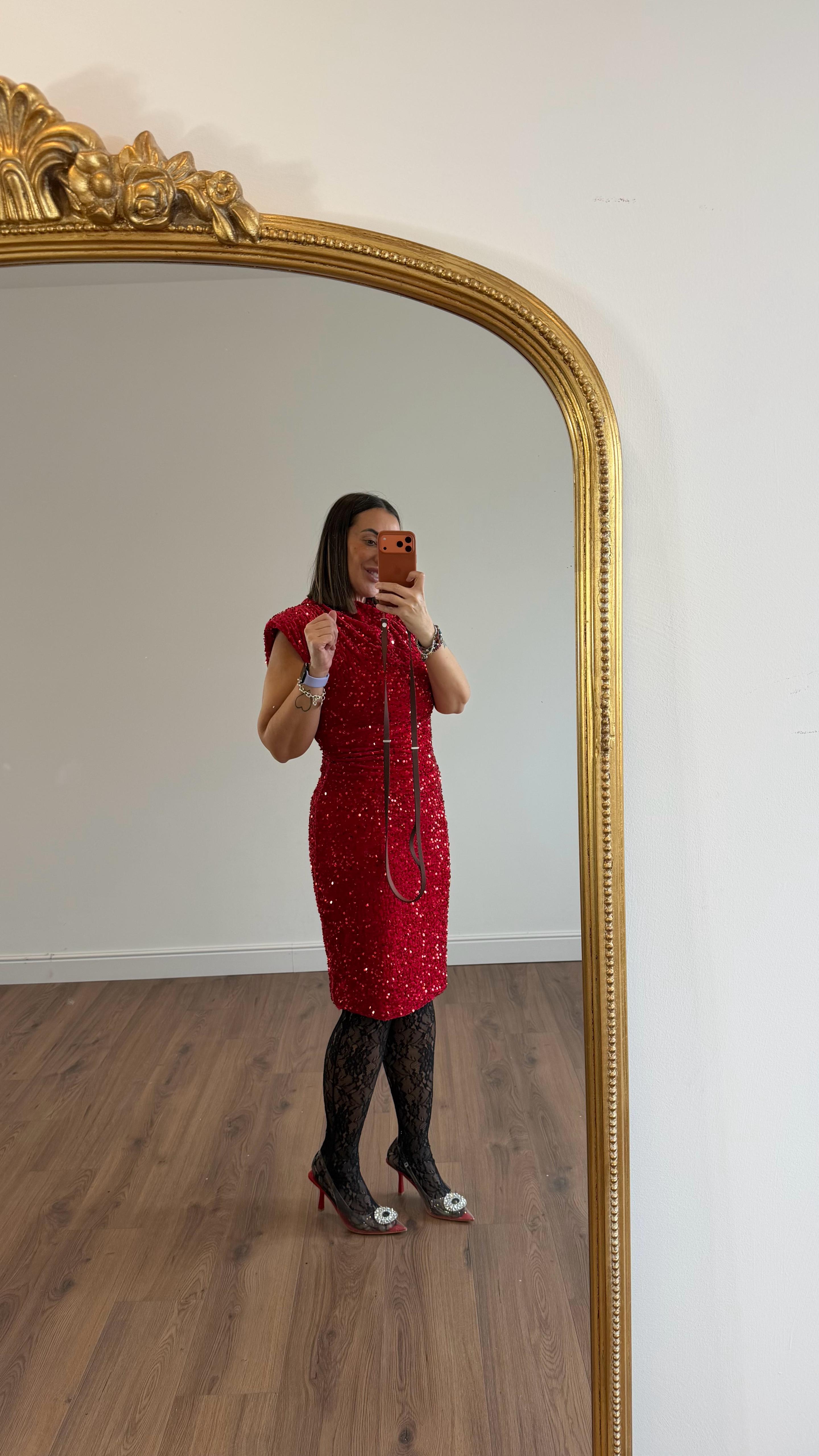 ABITO PAILLETTES LUCE HP7802 NEW