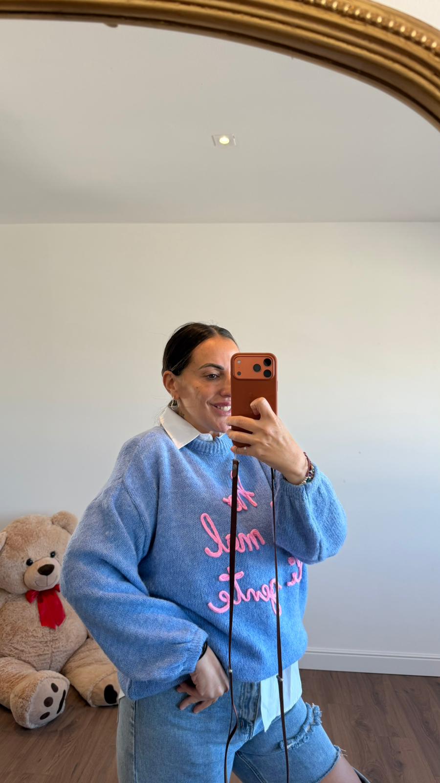 MAGLIONE "HO MAL DI GENTE" COLOR 2865 NEW