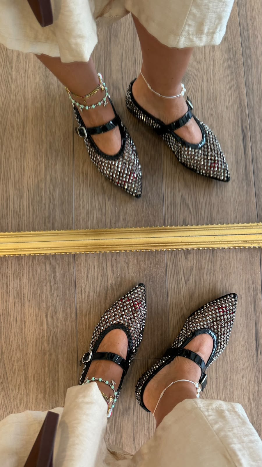 BALLERINA STRASS A PUNTA 9862 NEW