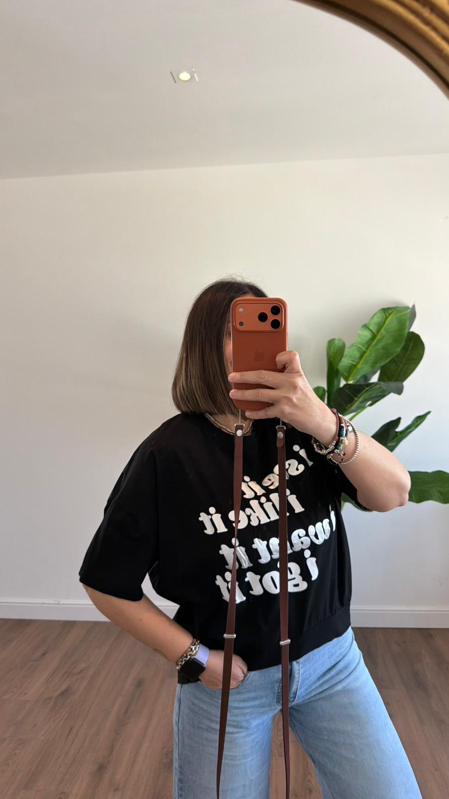 T-SHIRT SCRITTA 25872 NEW