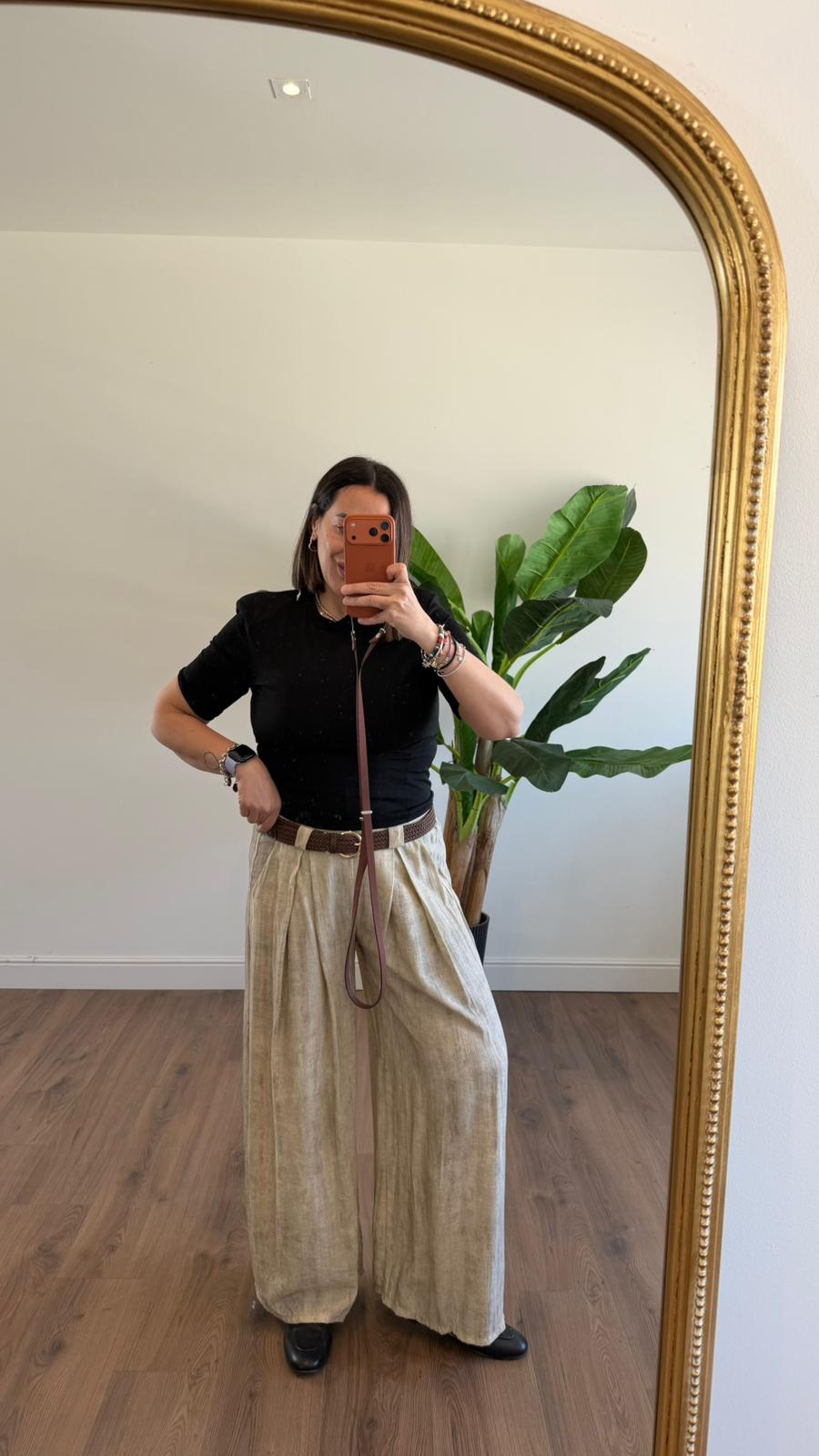 PANTALONE BEIGE 33206 NEW