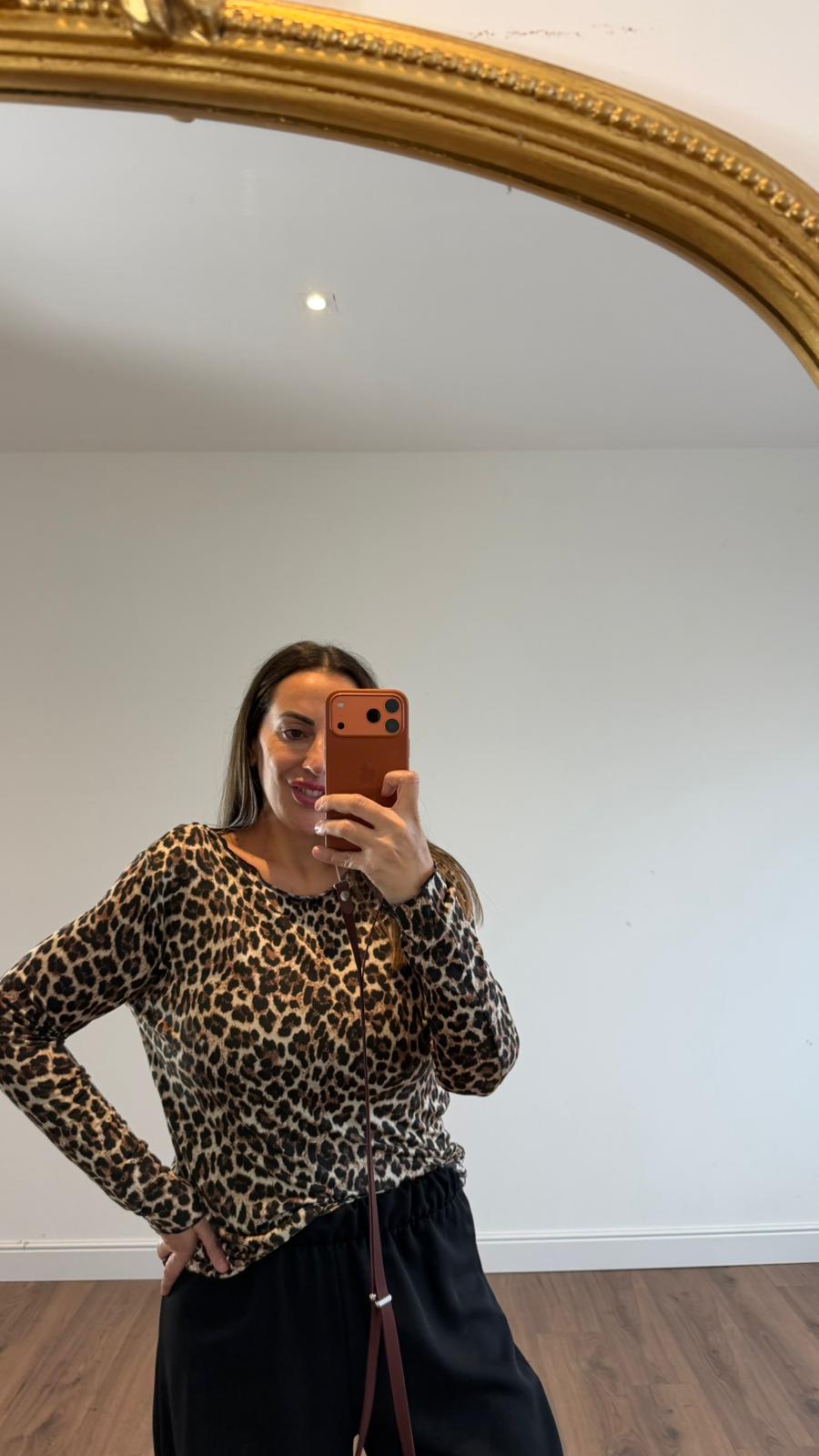 MAGLIA LEOPARDATA 2818 NEW