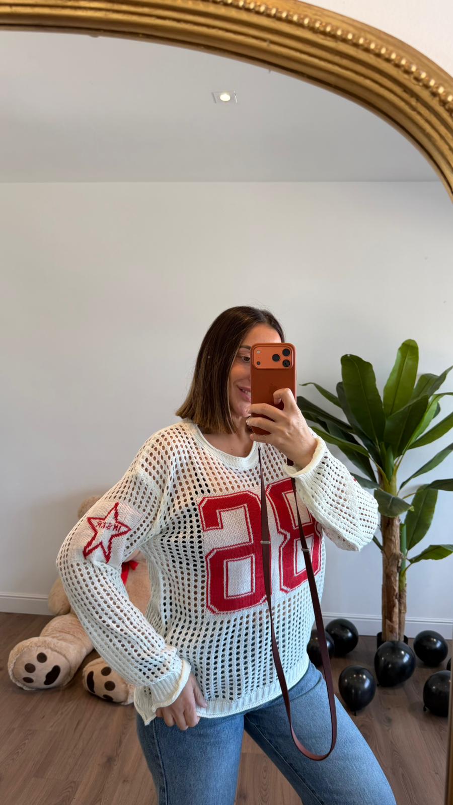 MAGLIA TRAFORATA BIANCA 2593 NEW