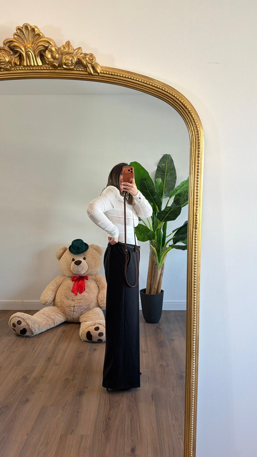 PANTALONE A PALAZZO 7719 NEW