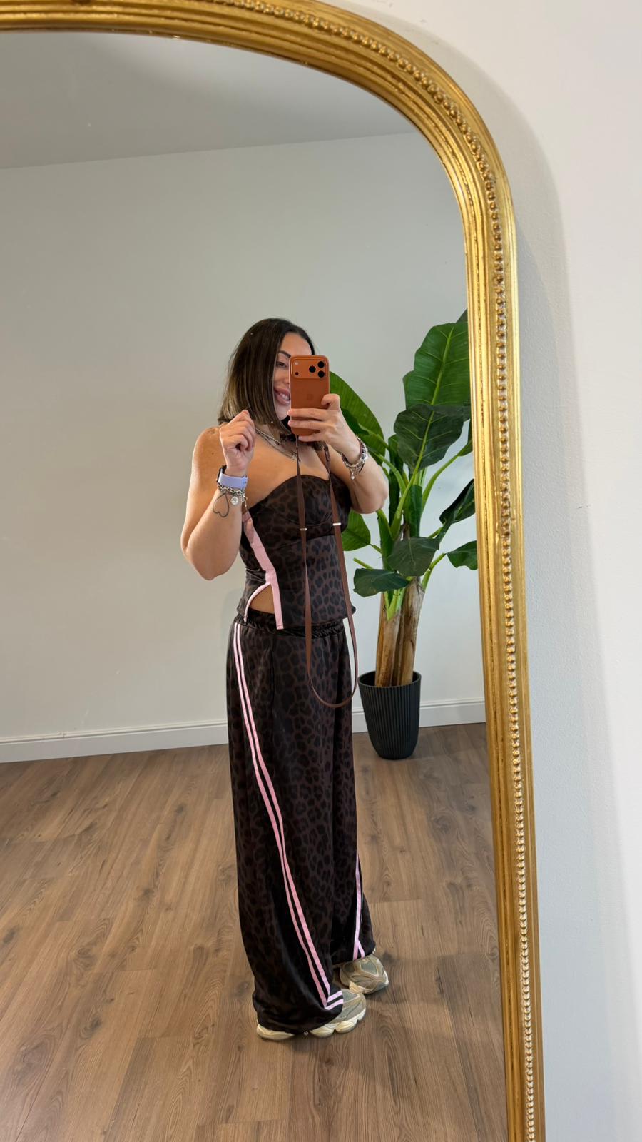 PANTALONE LEOPARDATO 7625 NEW