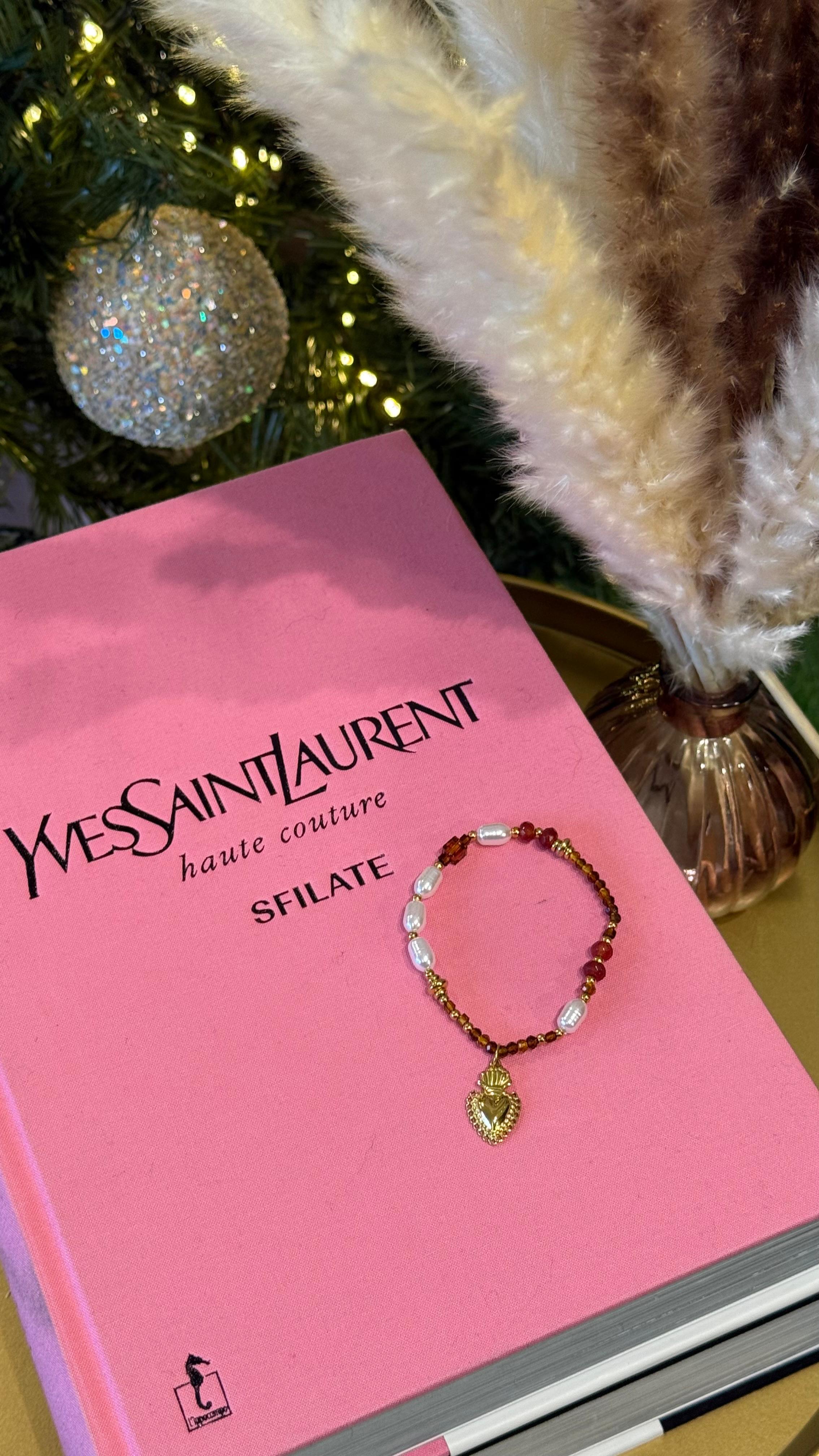 BRACCIALETTO PERLINE BRONZO NEW