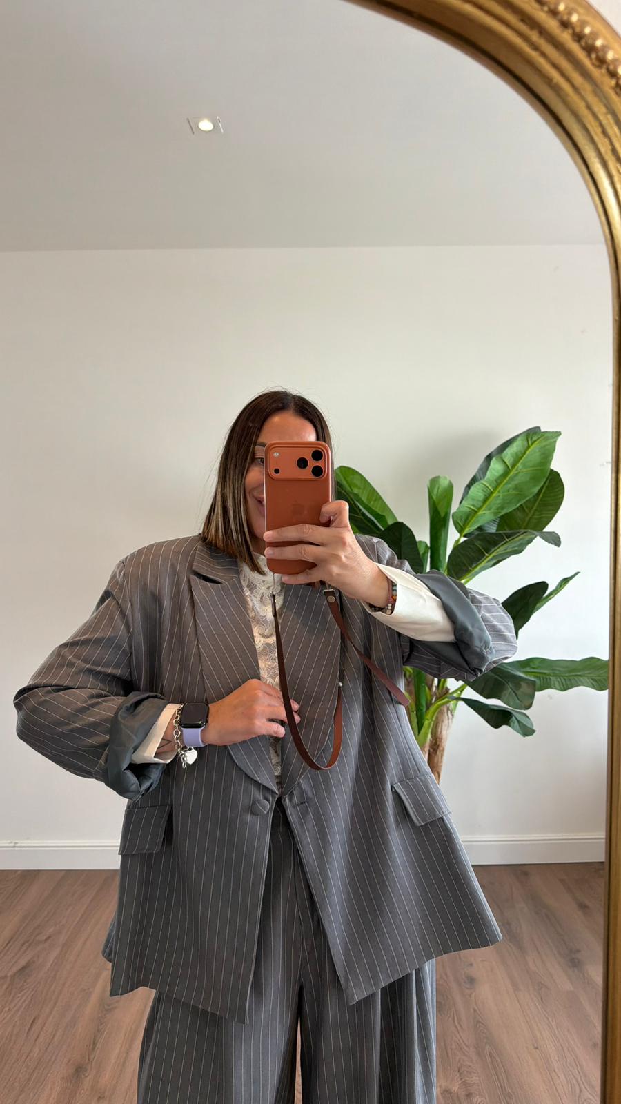 BLAZER GESSATO GRIGIO 260329 NEW