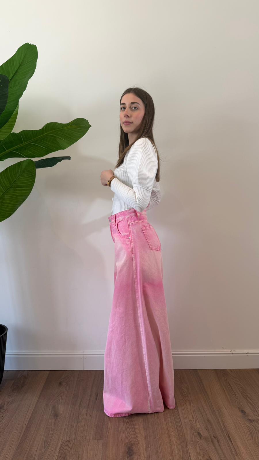 JEANS FUCSIA 04031 NEW