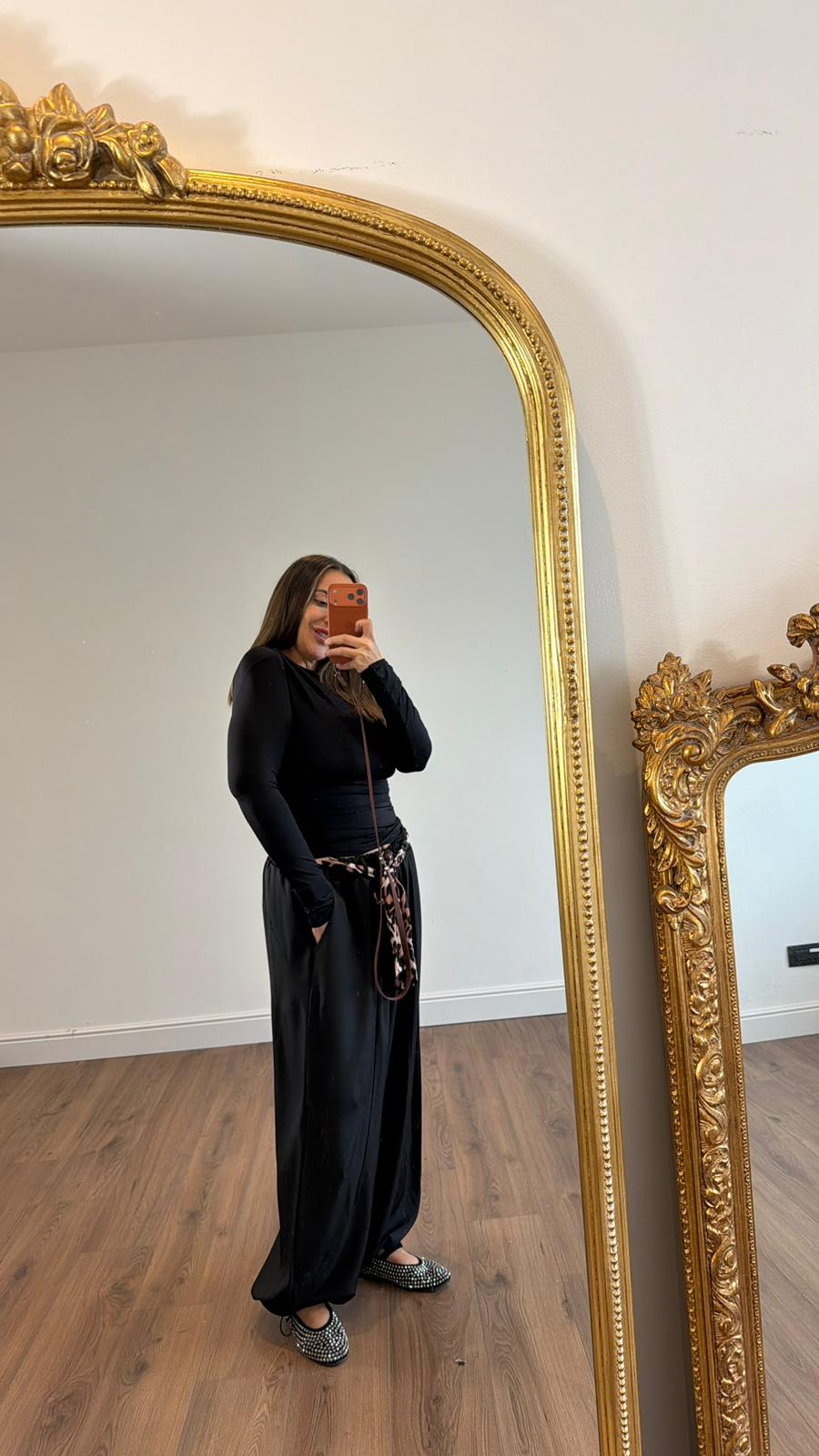 PANTALONE CINTURA LEOPARDATA 2102 NEW