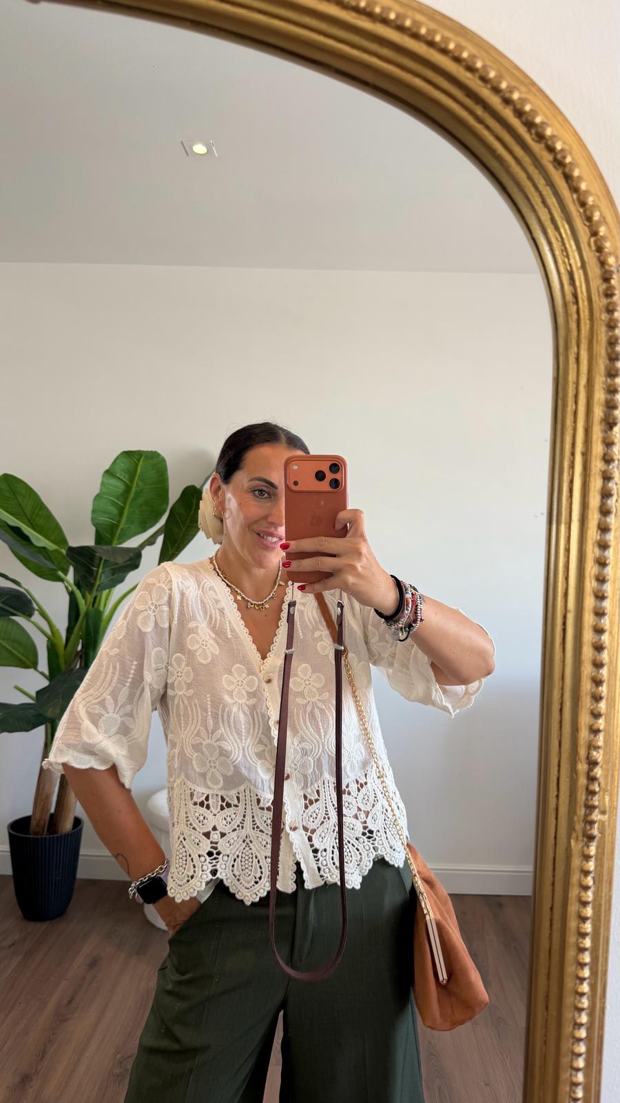 CAMICIA RICAMI 8030 NEW