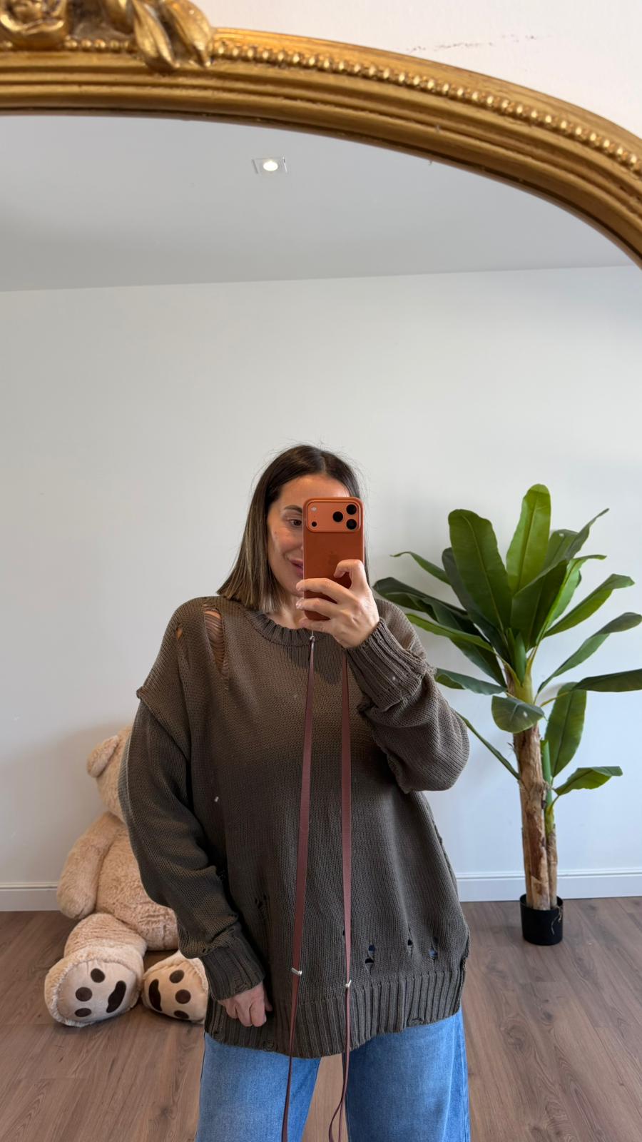 MAGLIONE CUT OUT PL12310 NEW