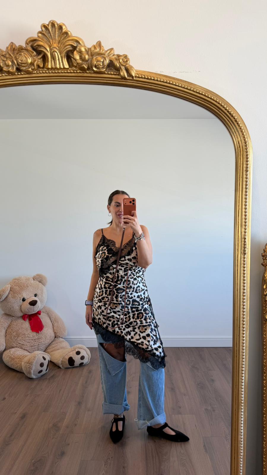 ABITO/TOP LUNGO LEOPARDATO 1040 NEW