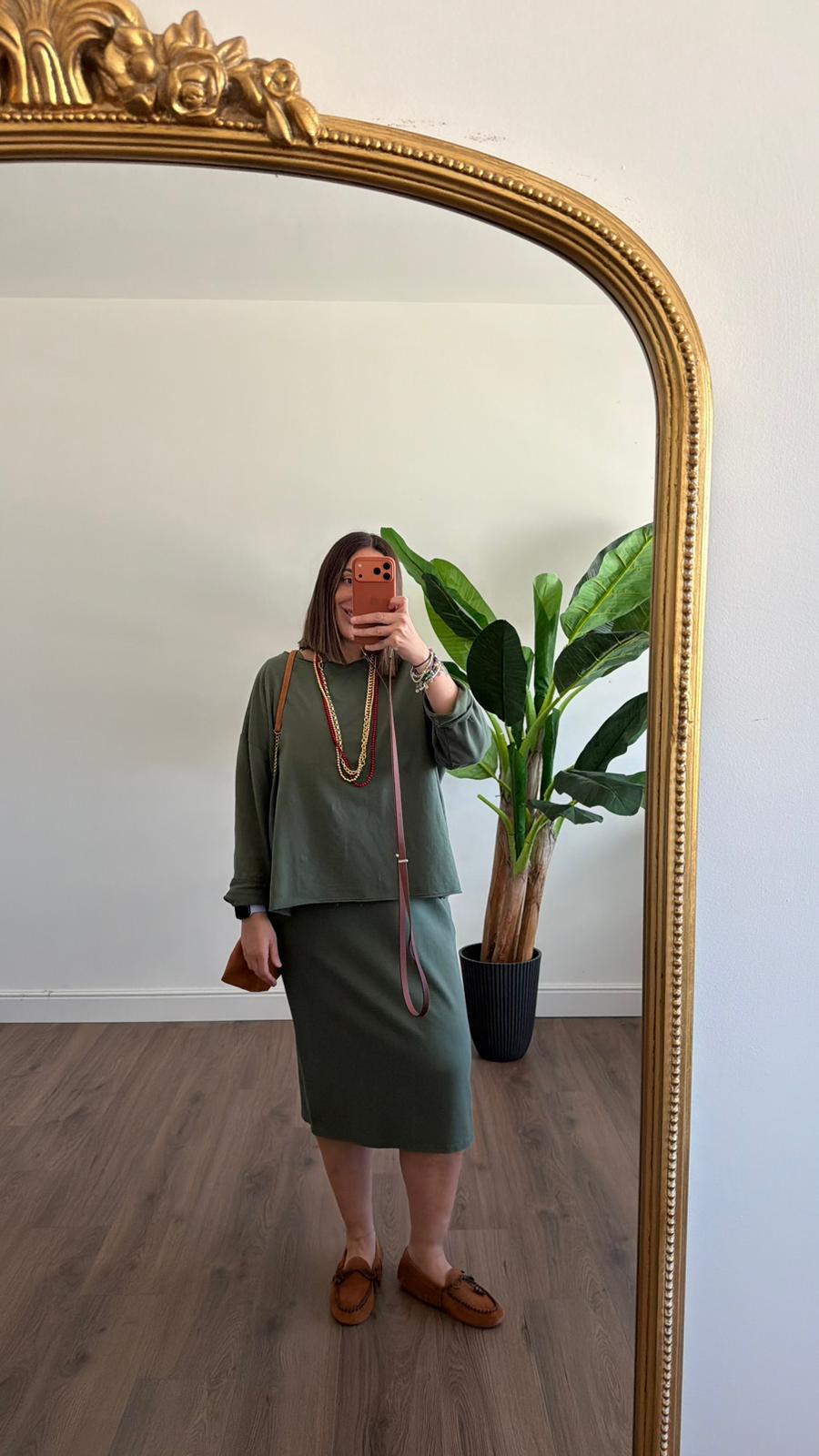 ABITO VERDE MILITARE SUSY STAR NEW