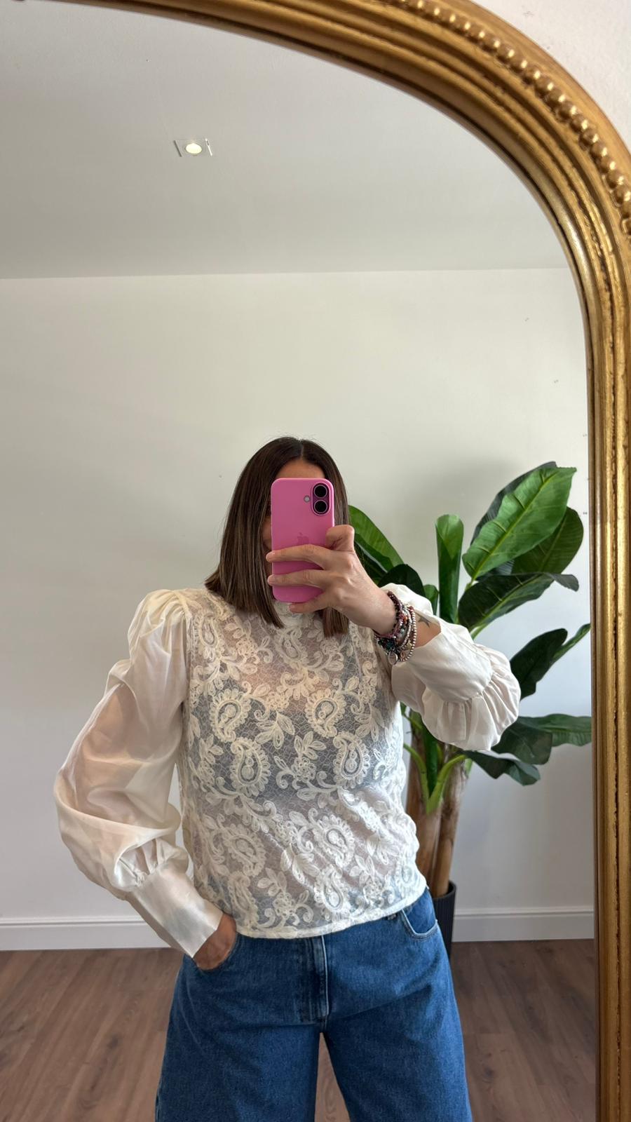 TOP RICAMATO VICOLO 1641 NEW