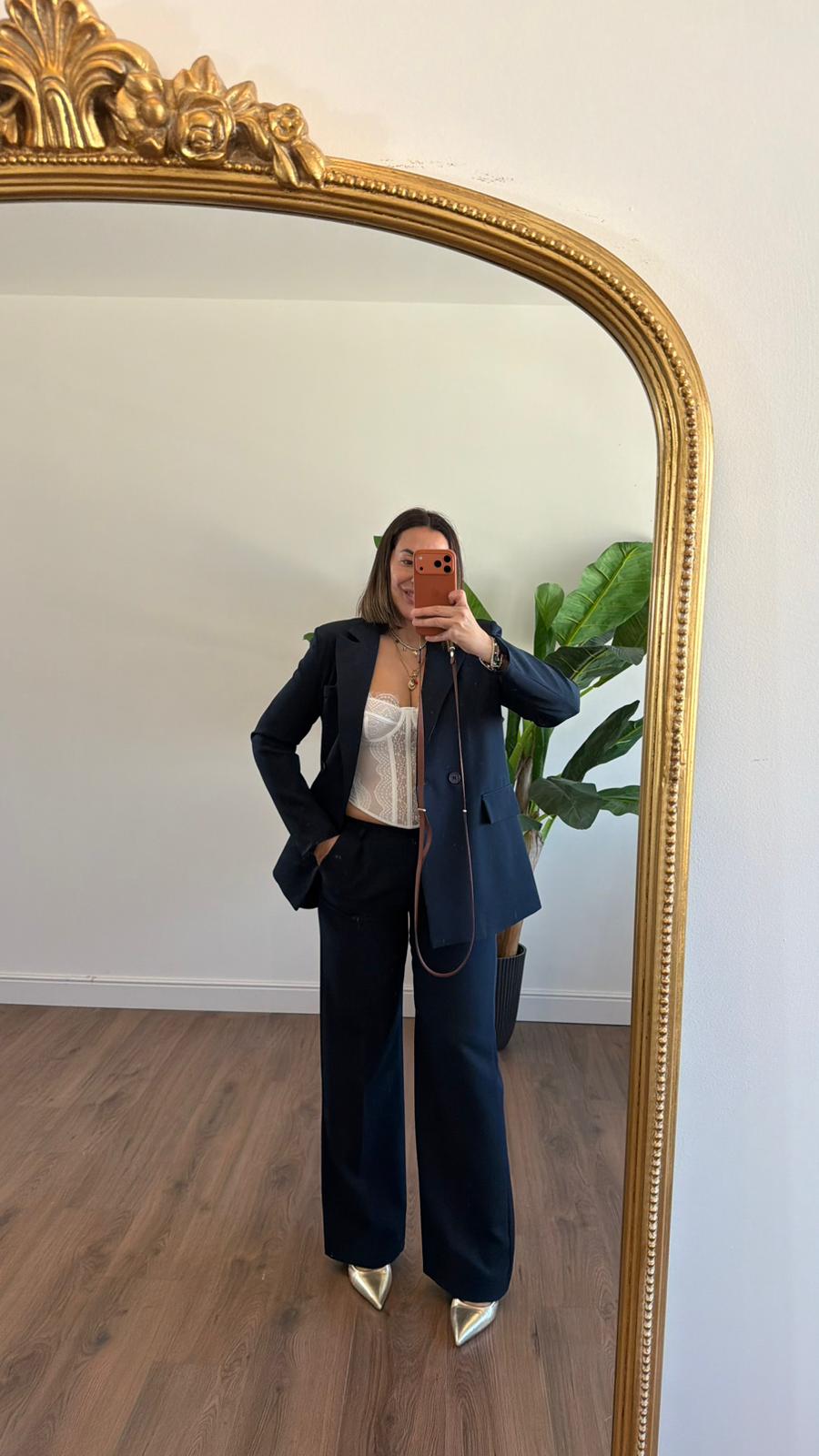 PANTALONE A PALAZZO 3715 NEW