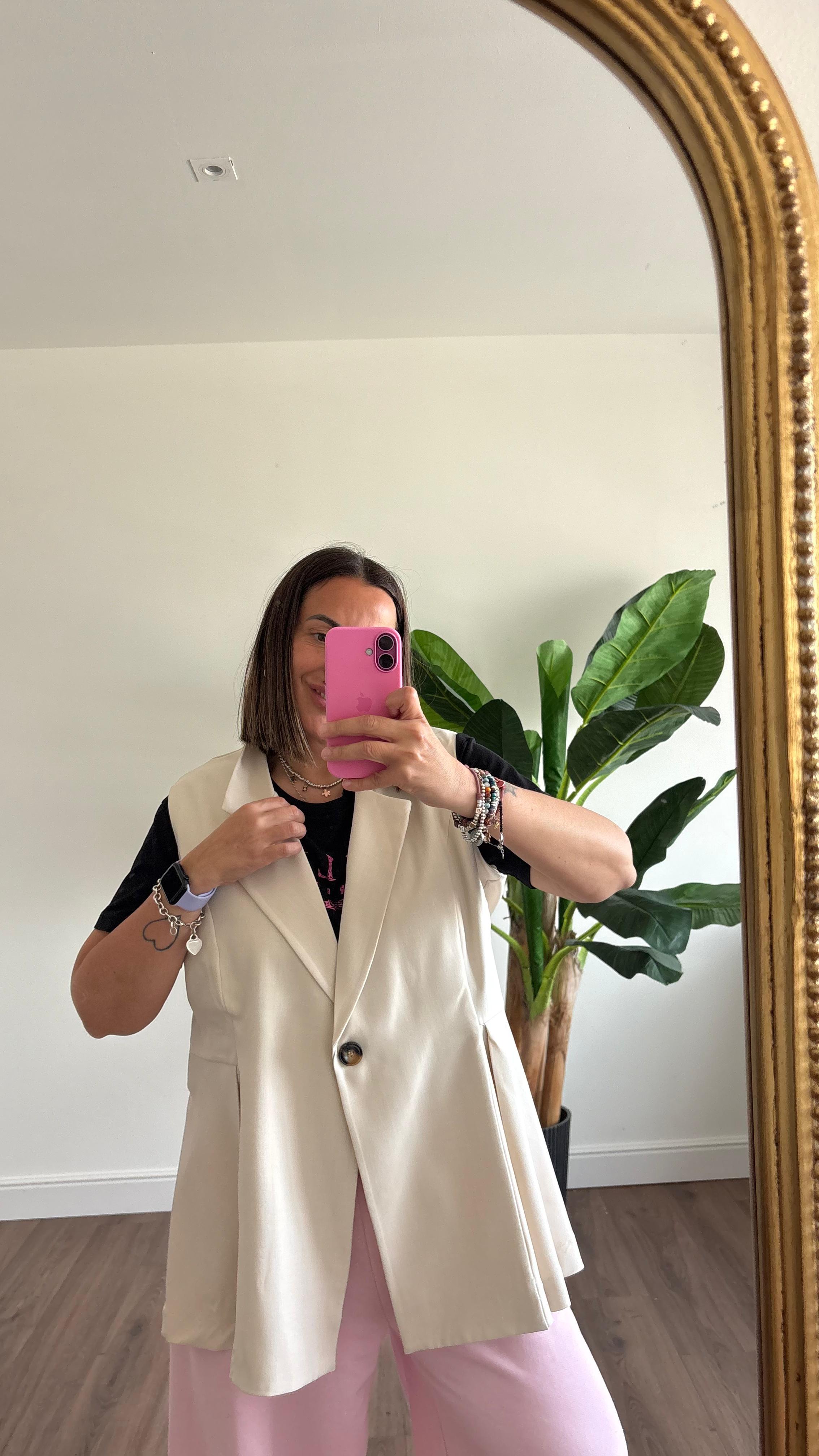 GILET BEIGE 2601 NEW