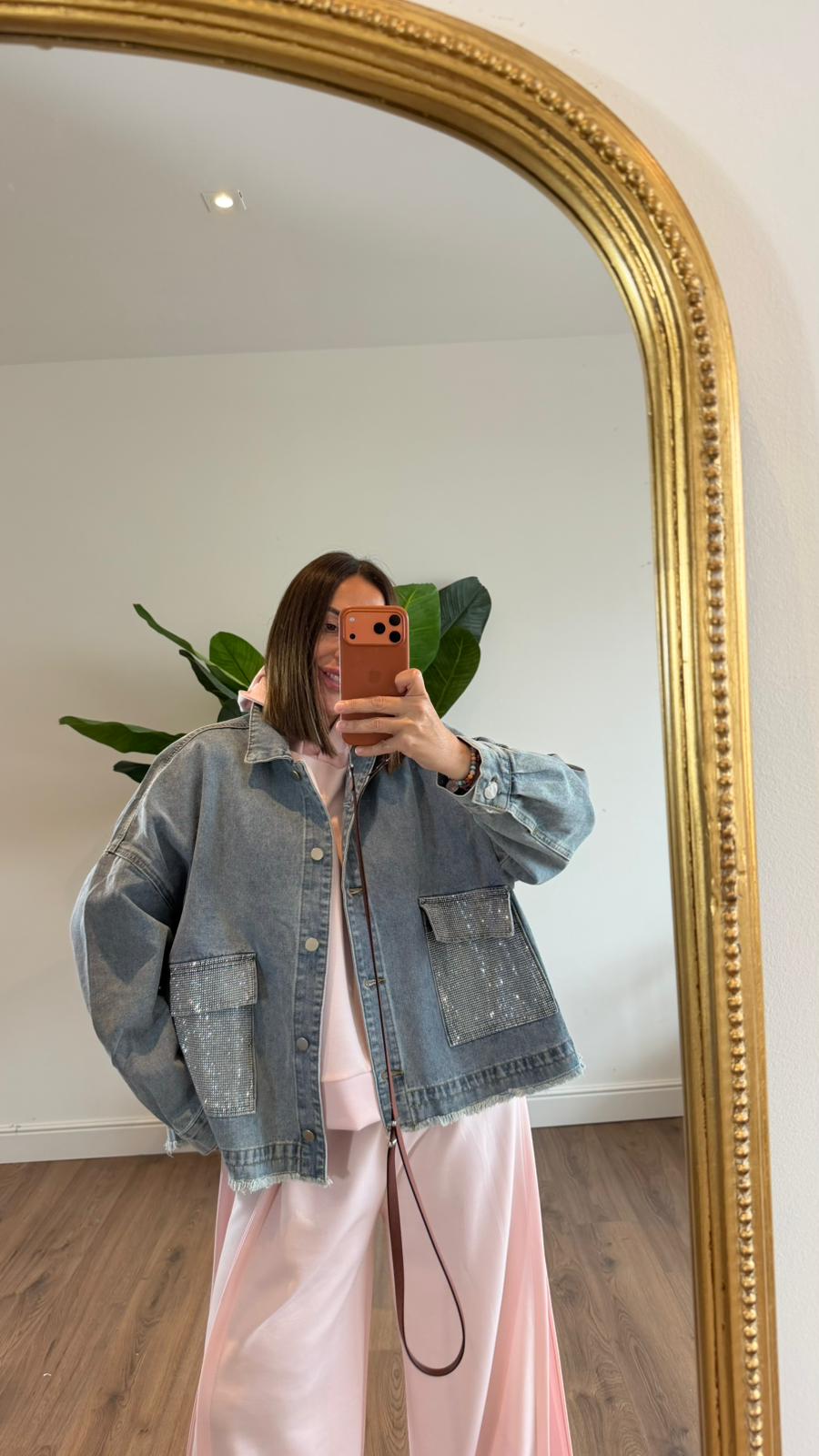 GIACCA JEANS STRASS 003 NEW