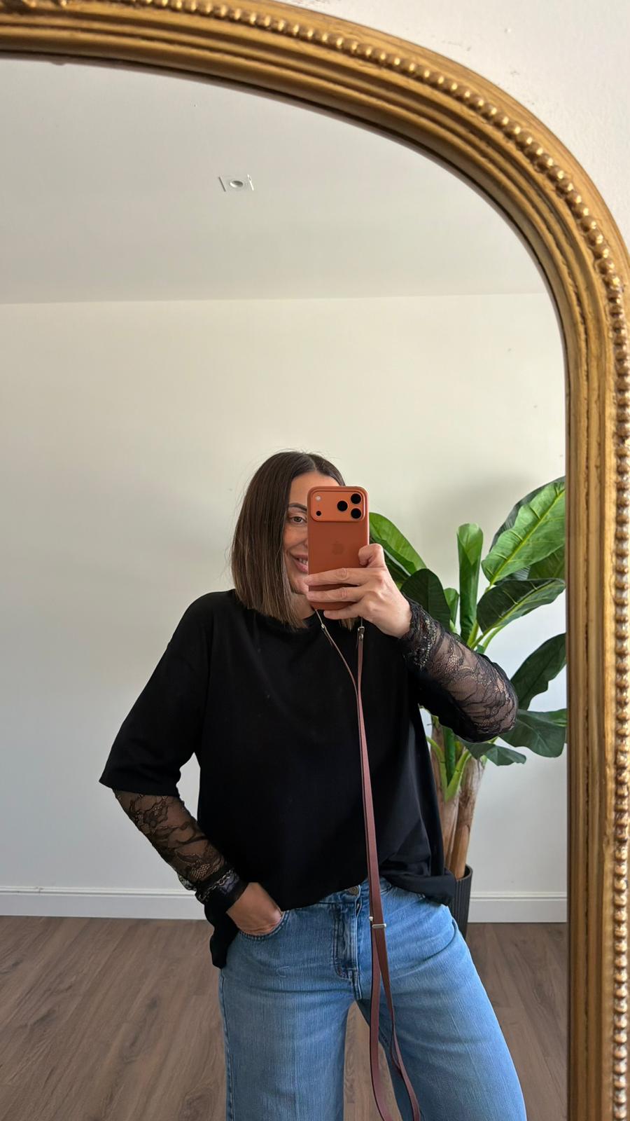 MAGLIA NERA ST251182 SUSY STAR NEW