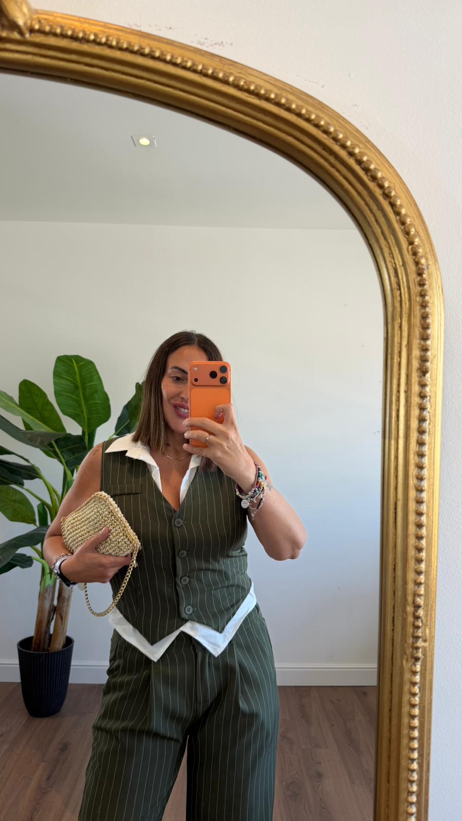 TOP GESSATO VERDE 56265 NEW