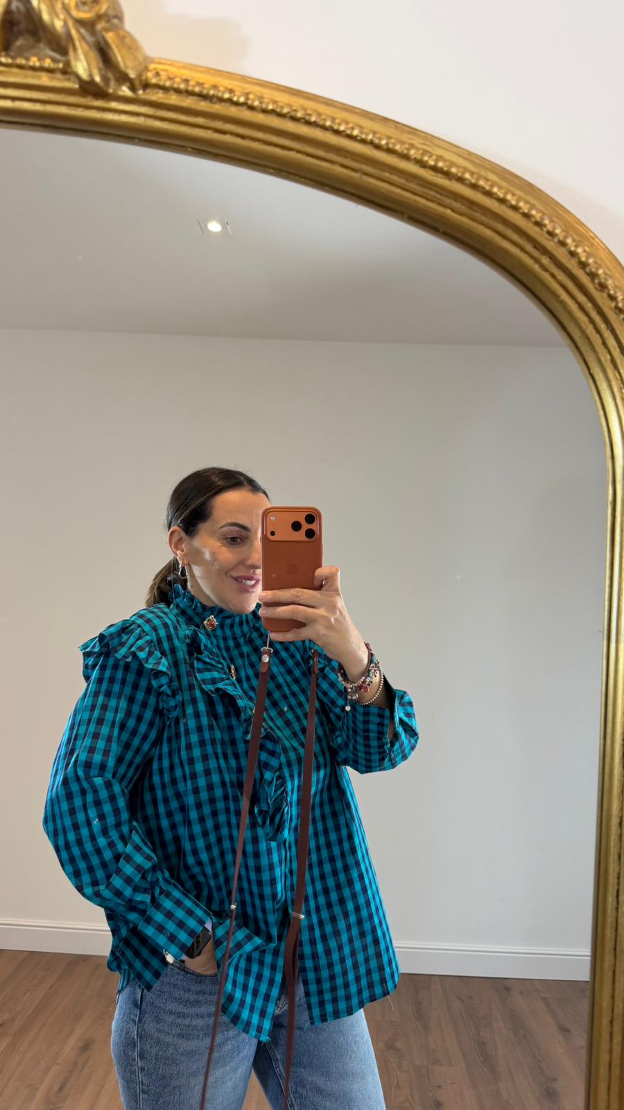 CAMICIA A QUADRI H7768 NEW