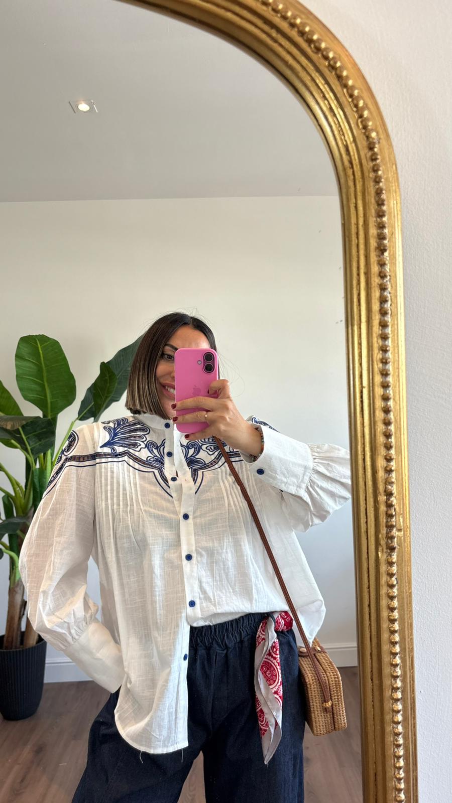 CAMICIA RICAMI 237 NEW